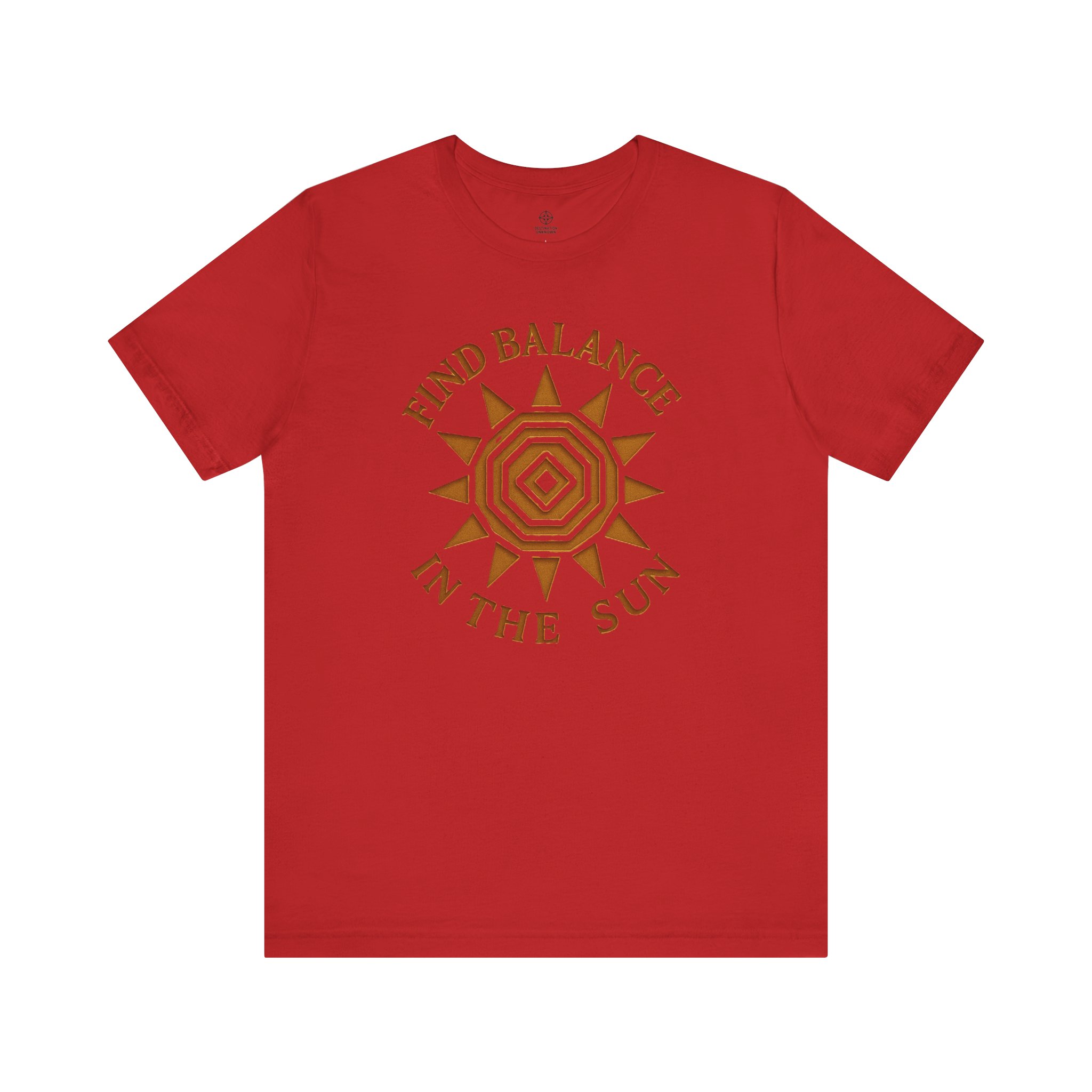 Adventure Inspired Tee - Find Balance In The Sun - Destination Unknown - Image 121