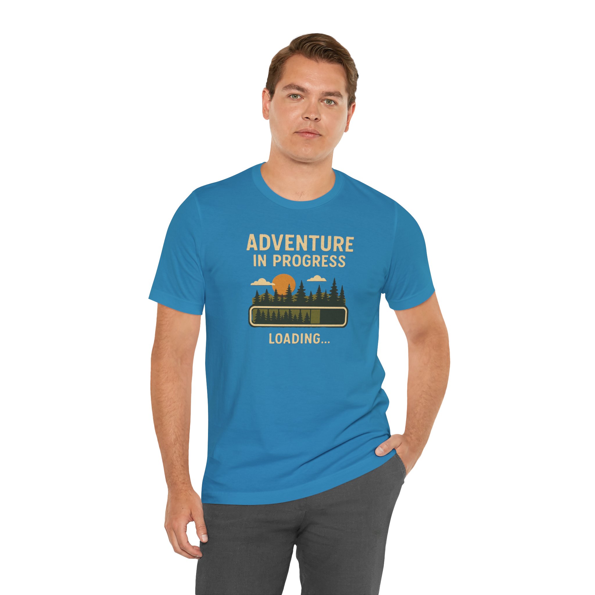 Adventure Inspired Tee - Adventure in Progress - Destination Unknown - Image 47