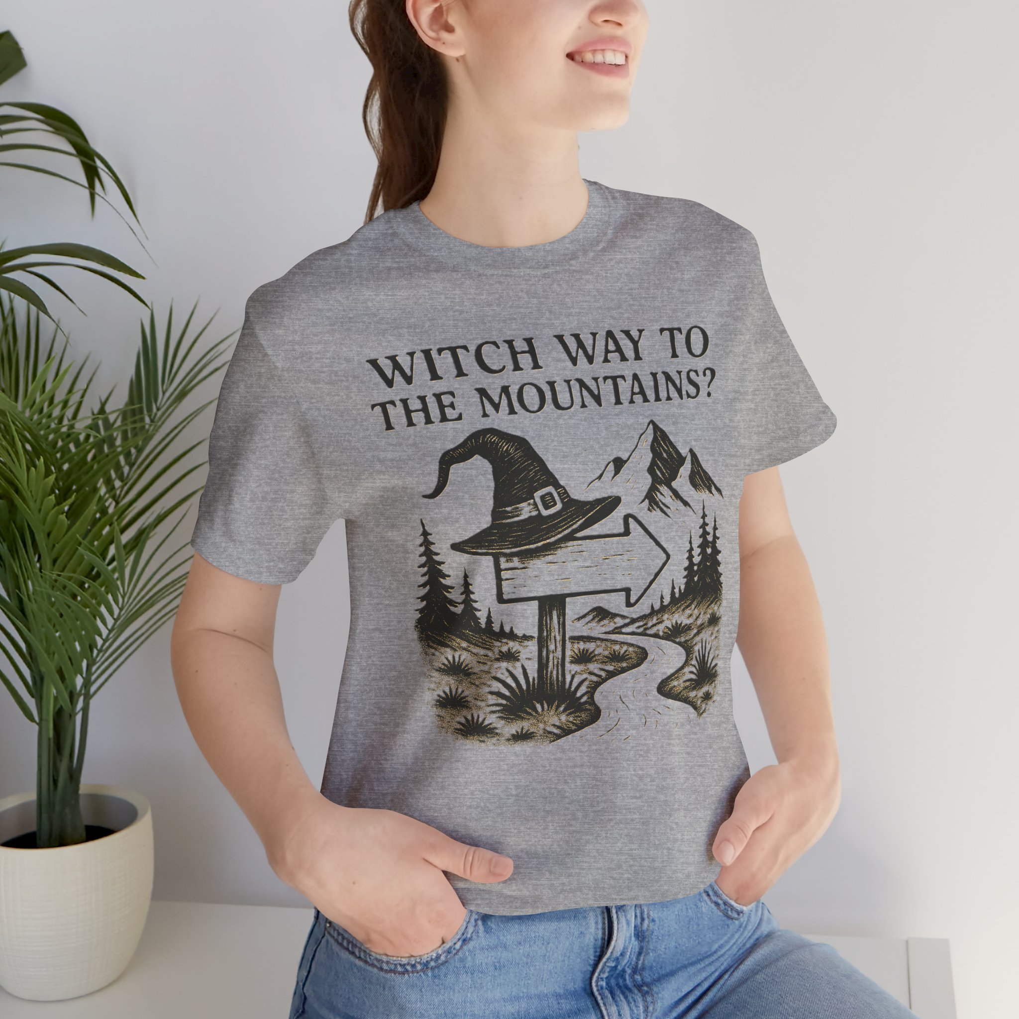 Halloween Graphic Tee Adventure - Witch Way to the Mountains - Destination Unknown - Image 53