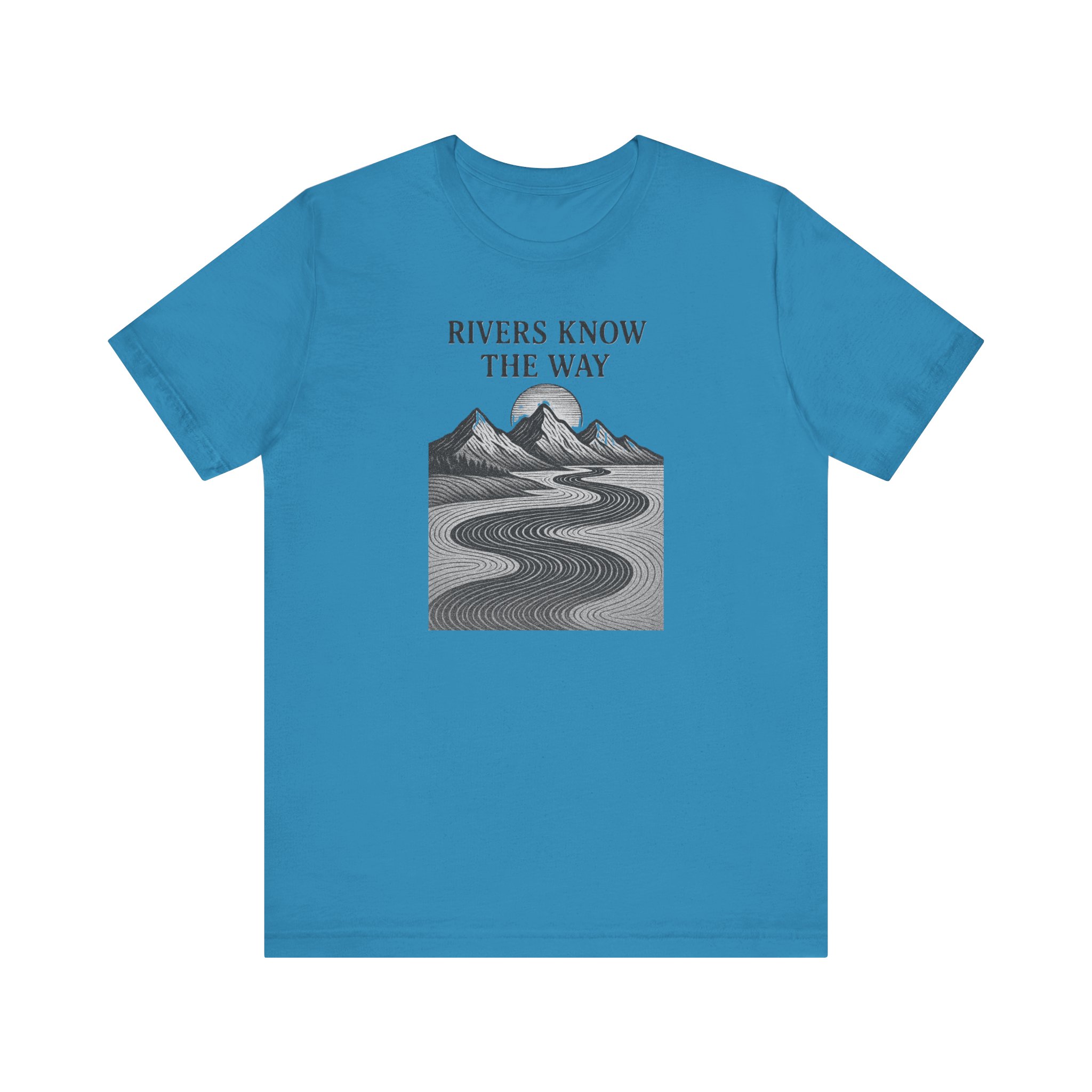 Adventure Inspired Tee - Rivers Know the Way - Destination Unknown - Image 49