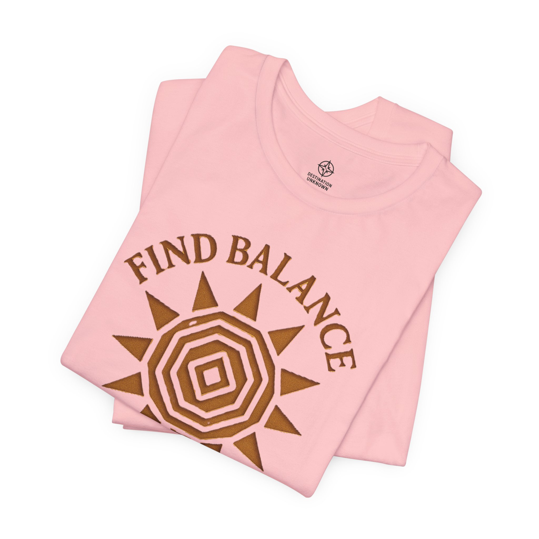 Adventure Inspired Tee - Find Balance In The Sun - Destination Unknown - Image 115