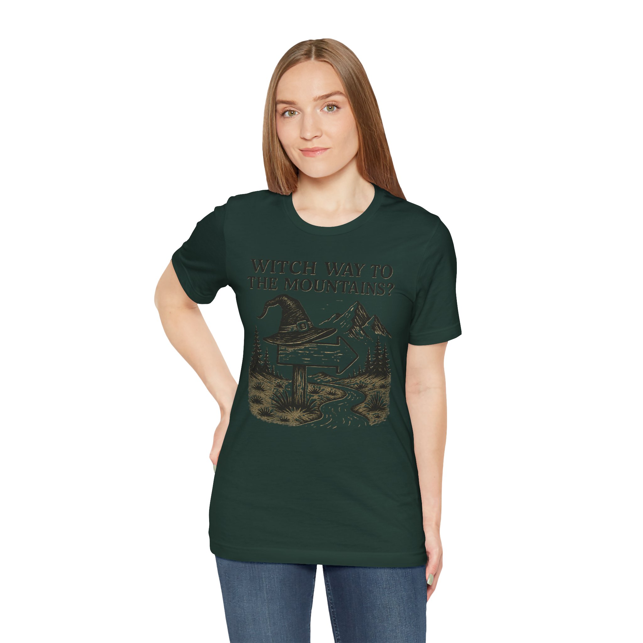 Halloween Graphic Tee Adventure - Witch Way to the Mountains - Destination Unknown - Image 42