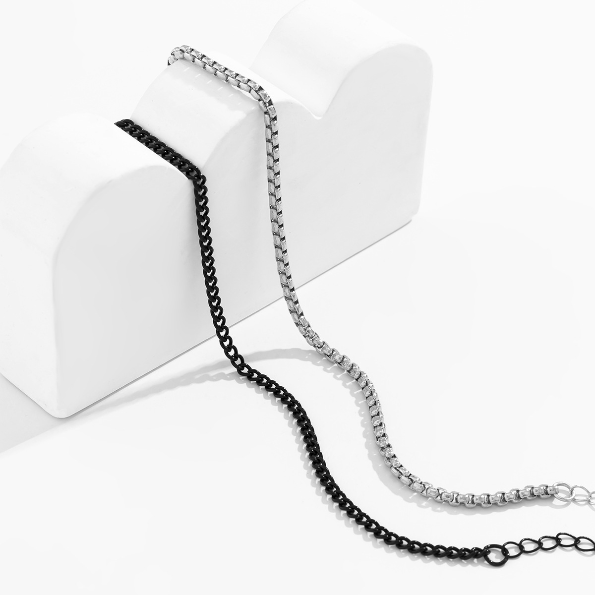 Dual-Strand Pearl & Metal Stacking Bracelet – Modern Minimalist - Image 7