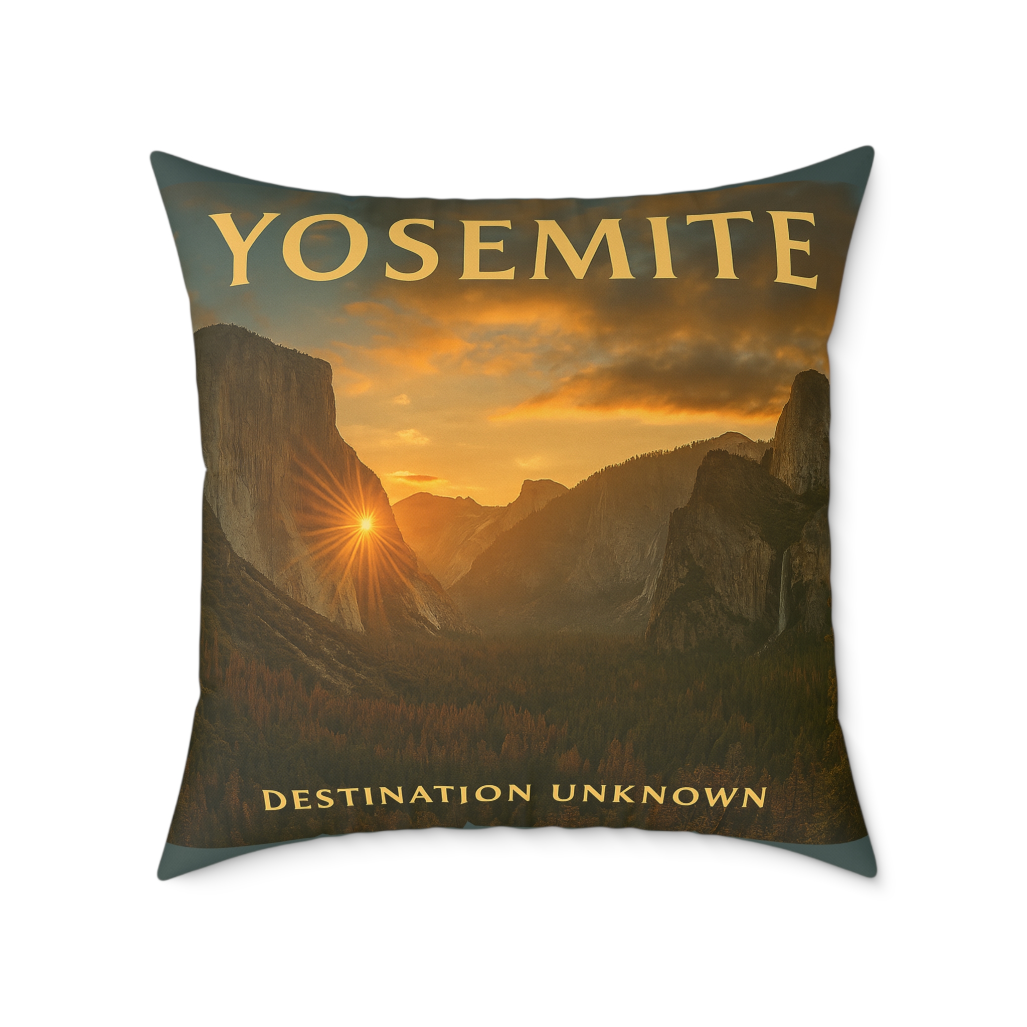 Yosemite Wanderlust Throw Pillow | Adventure-Inspired Home Décor Cushion by Taigh Ryan Co - Image 17