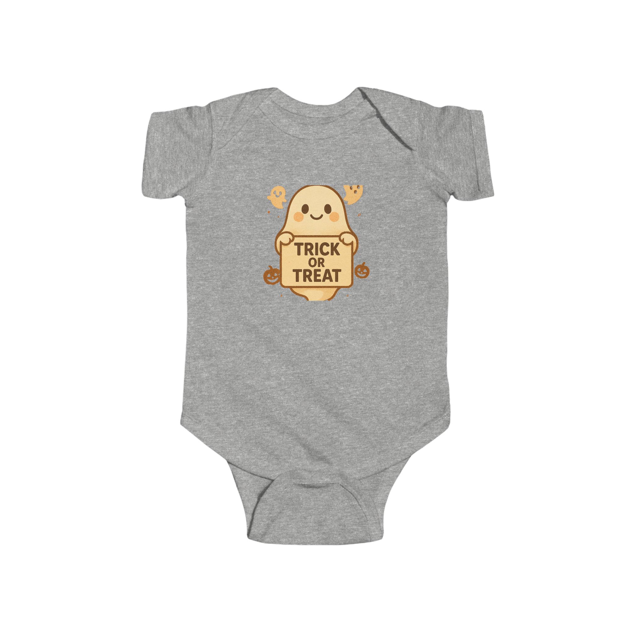 Halloween Baby Bodysuit - Trick or Treat - Cute Infant Onesie - Image 10