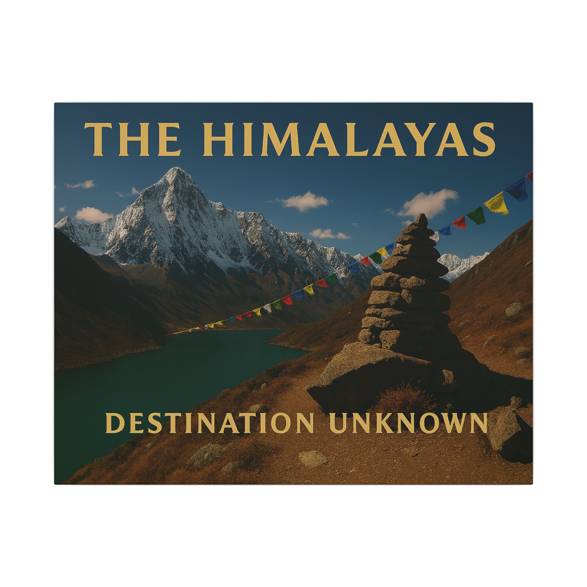 Himalayas Nepal Canvas Print- Wanderlust Landscapes Series - Destination Unknown - Image 9