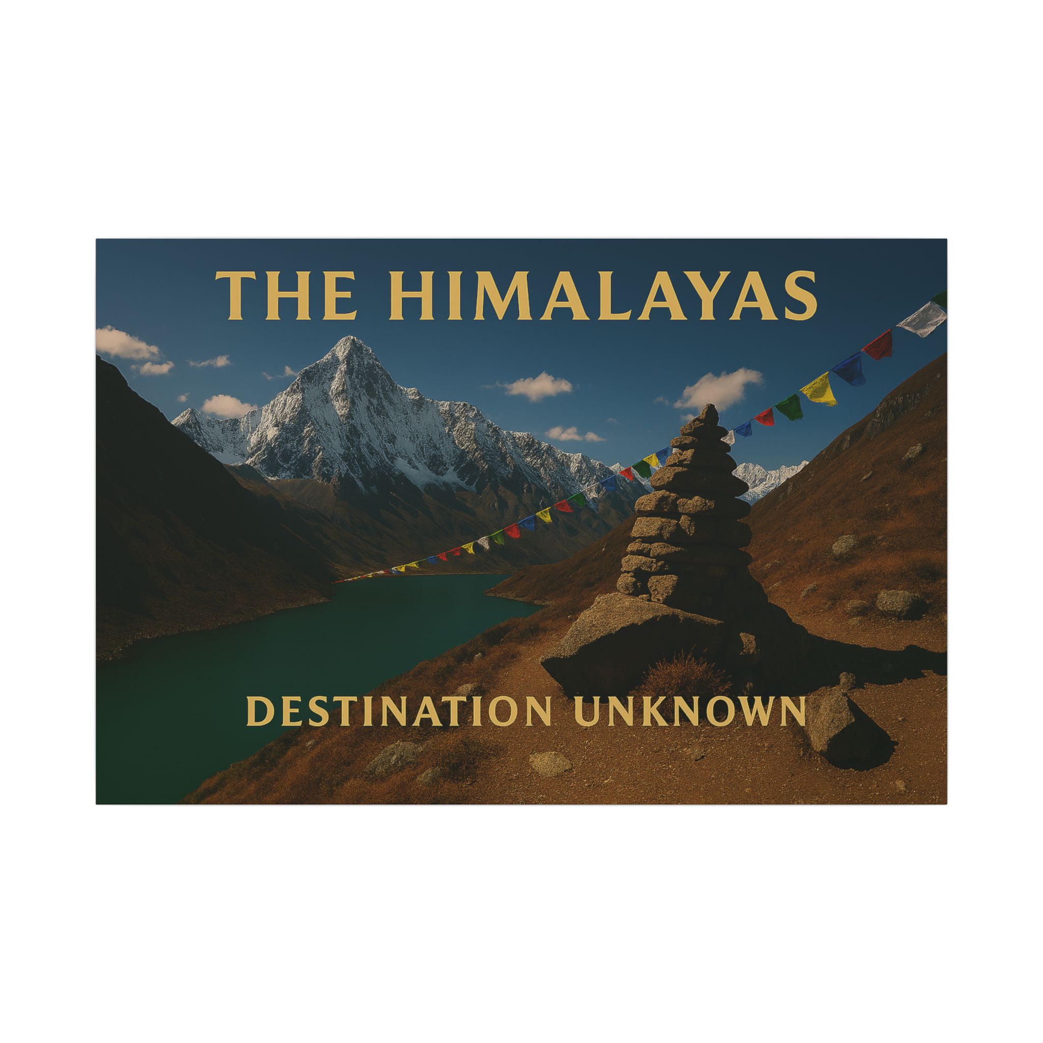 Himalayas Nepal Canvas Print- Wanderlust Landscapes Series - Destination Unknown - Image 17