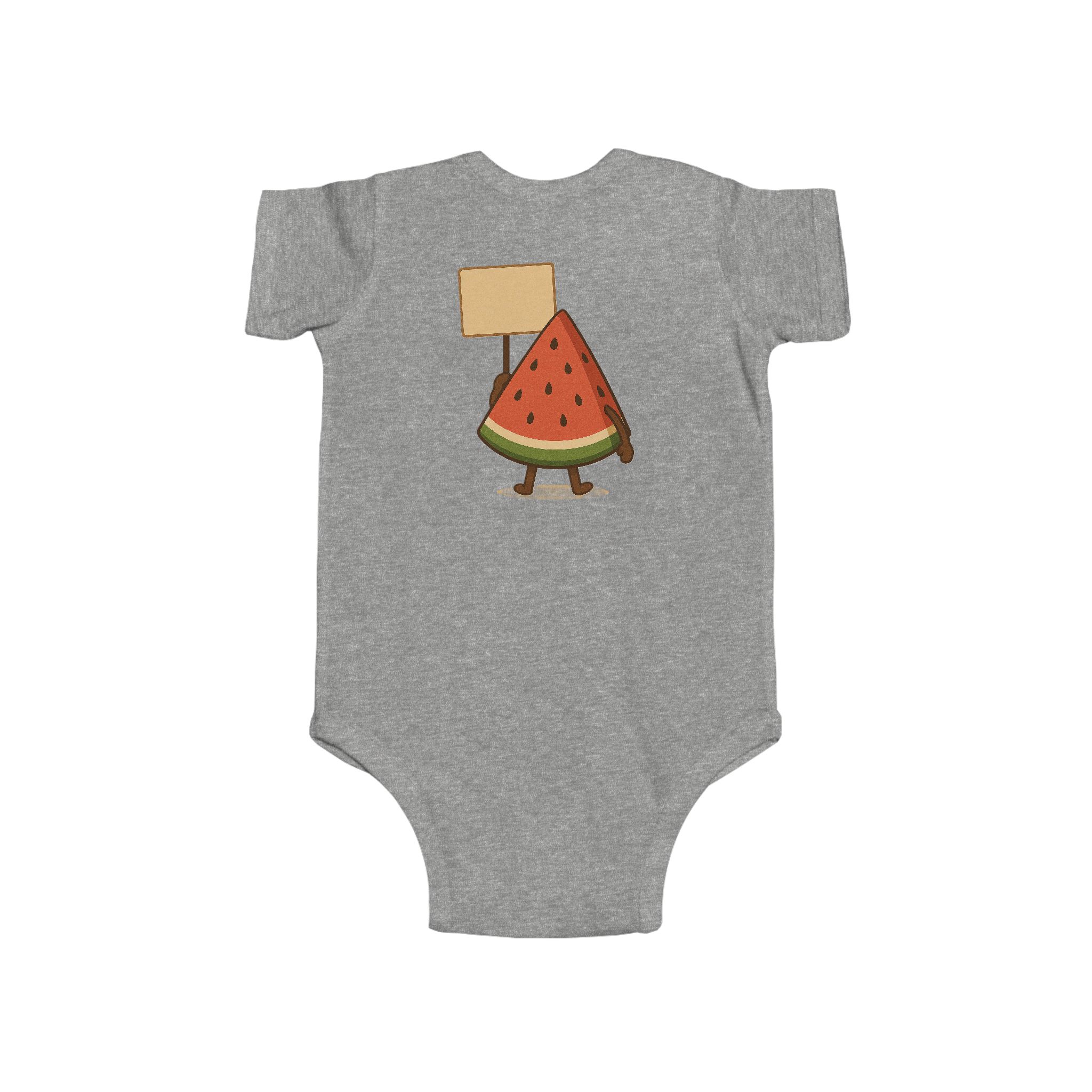 Jolly Watermelon Baby Bodysuit - Cute Infant Onesie - Image 2