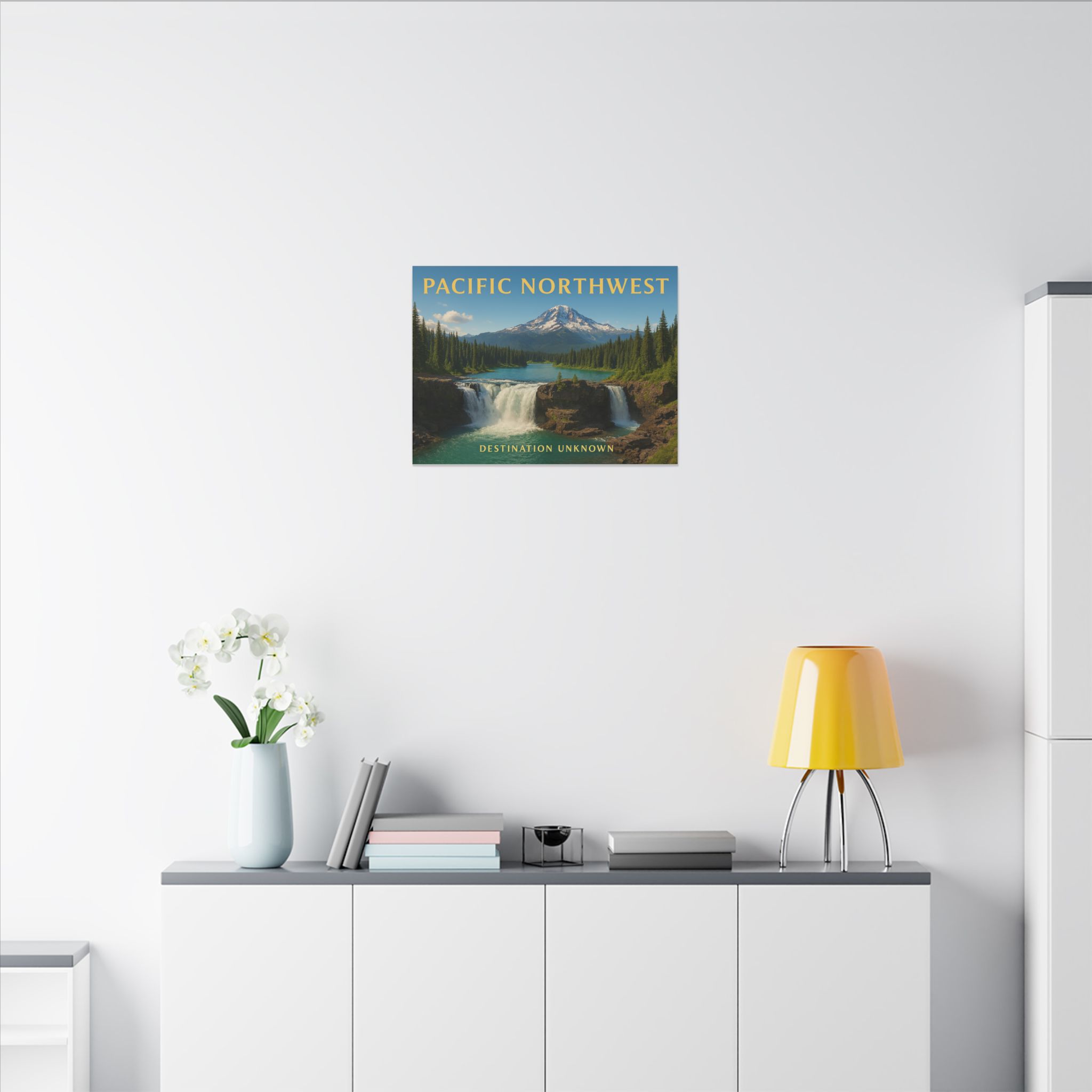 Misty Pines & Mountain Lines - Pacific Northwest Canvas Art - Wanderlust Landscapes Series - Image 16