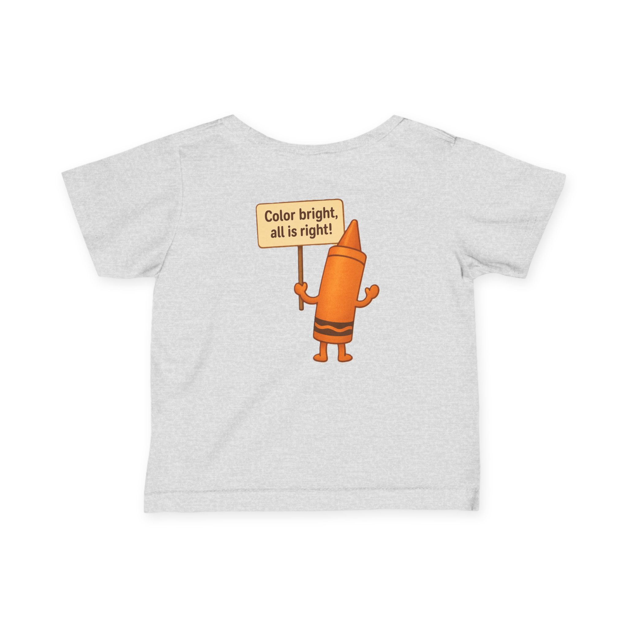 Infant Graphic Tee - Cheerful Crayon - Image 8