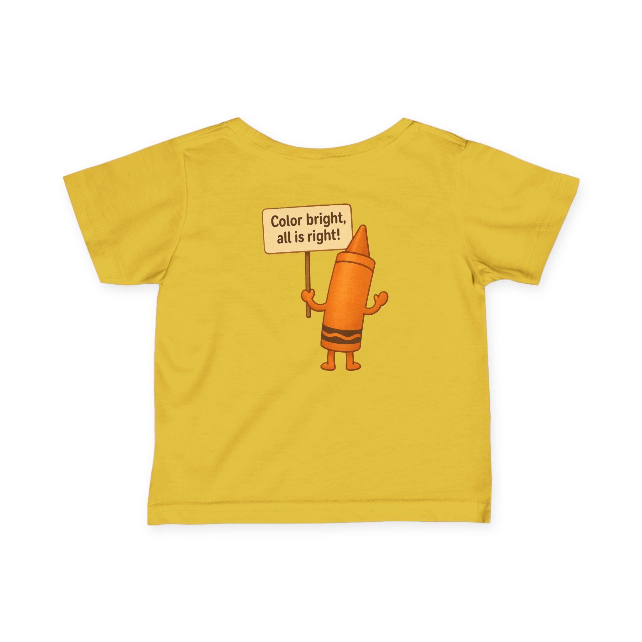 Infant Graphic Tee - Cheerful Crayon - Image 11