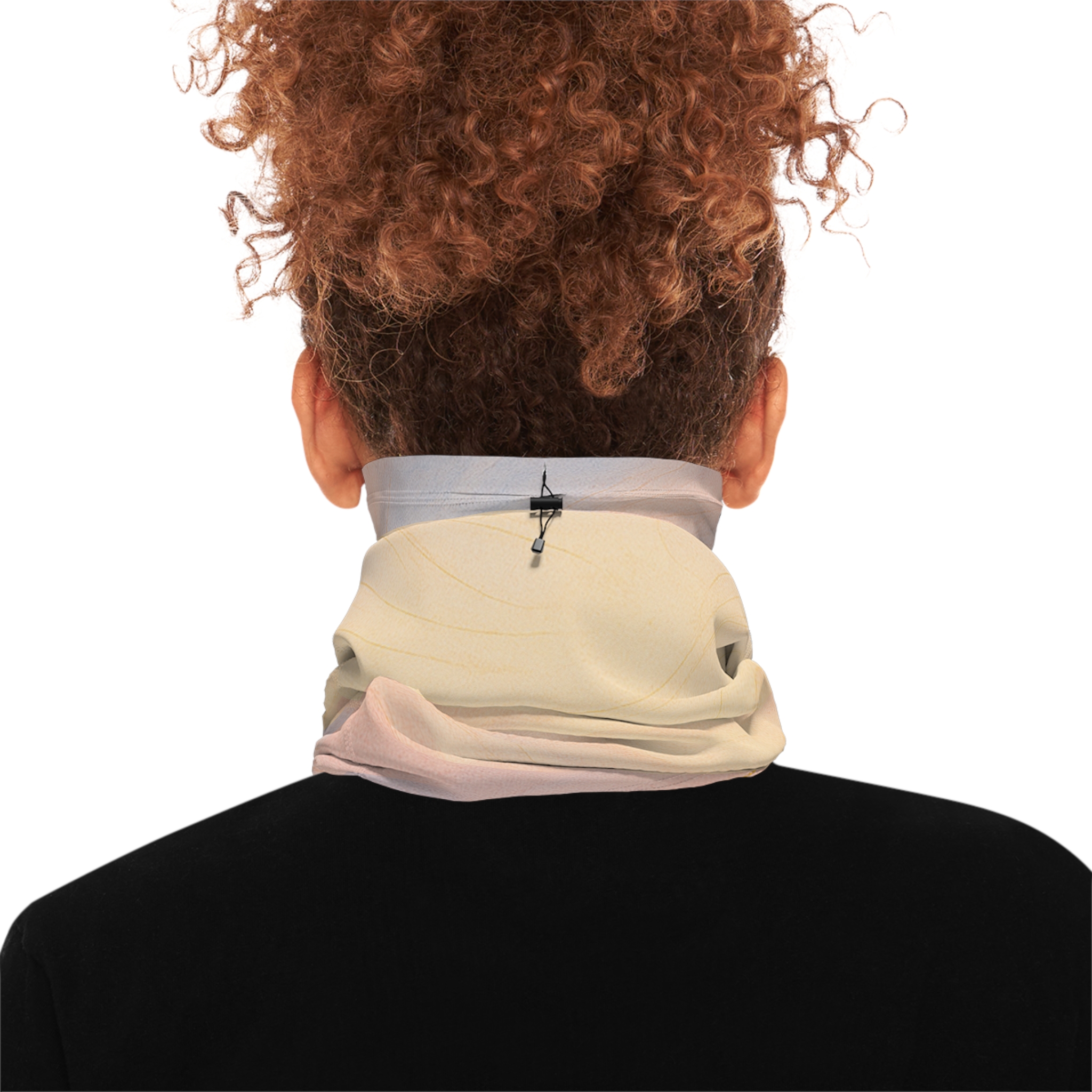 Above the Clouds – Winter Neck Gaiter with Drawstring – Lost Horizons – Destination Unknown - Image 5