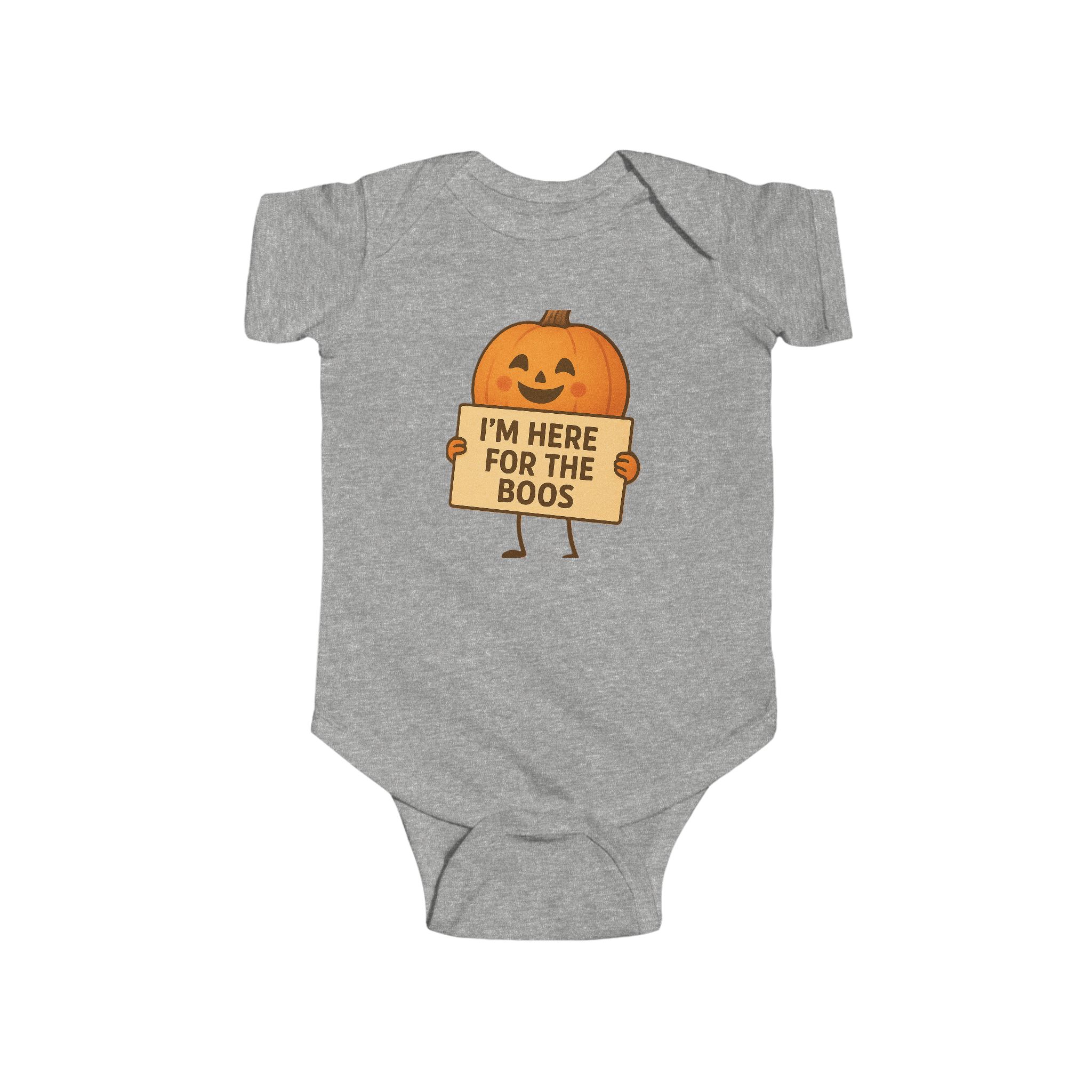 Halloween Baby Bodysuit - Here for the Boos - Image 10