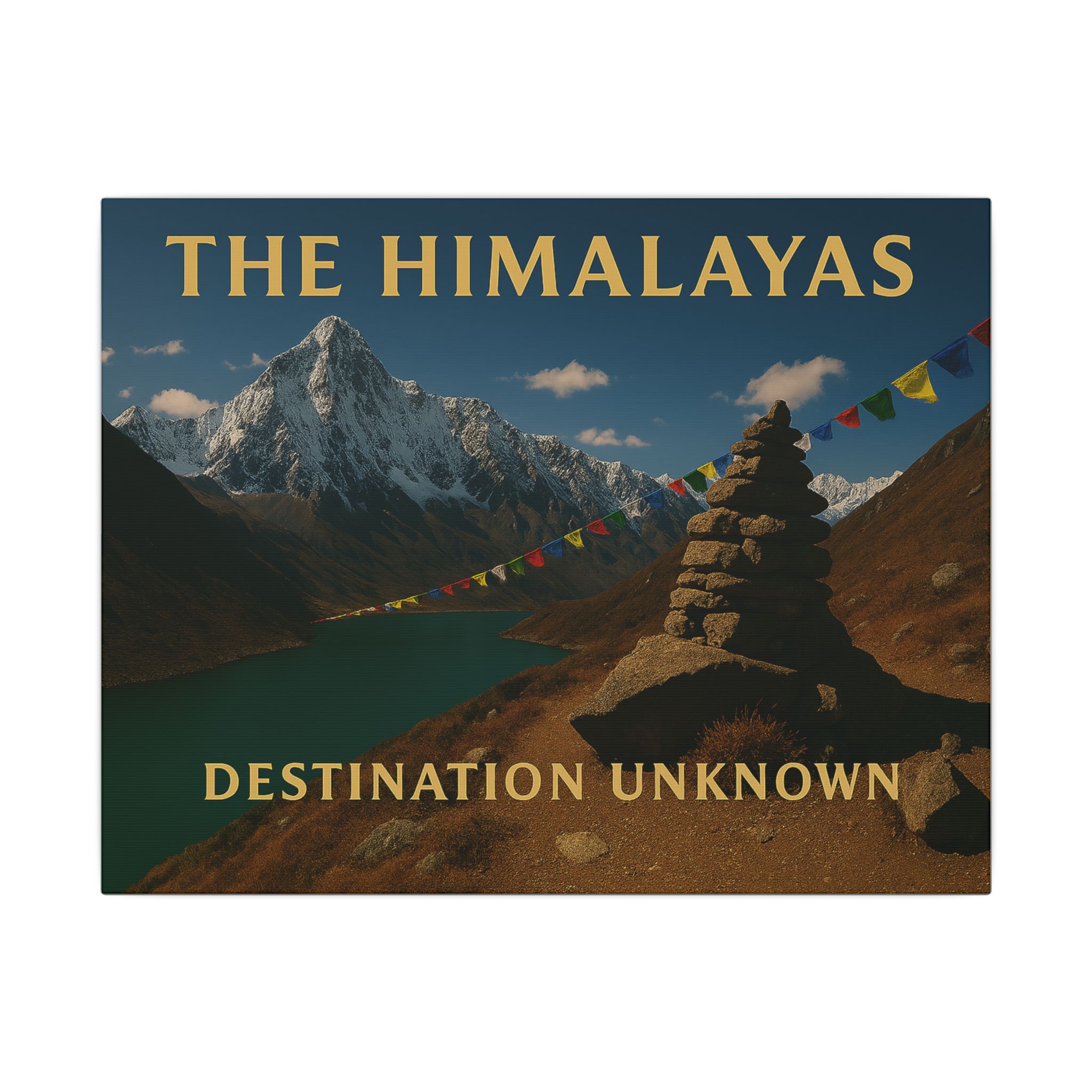 Himalayas Nepal Canvas Print- Wanderlust Landscapes Series - Destination Unknown - Image 5
