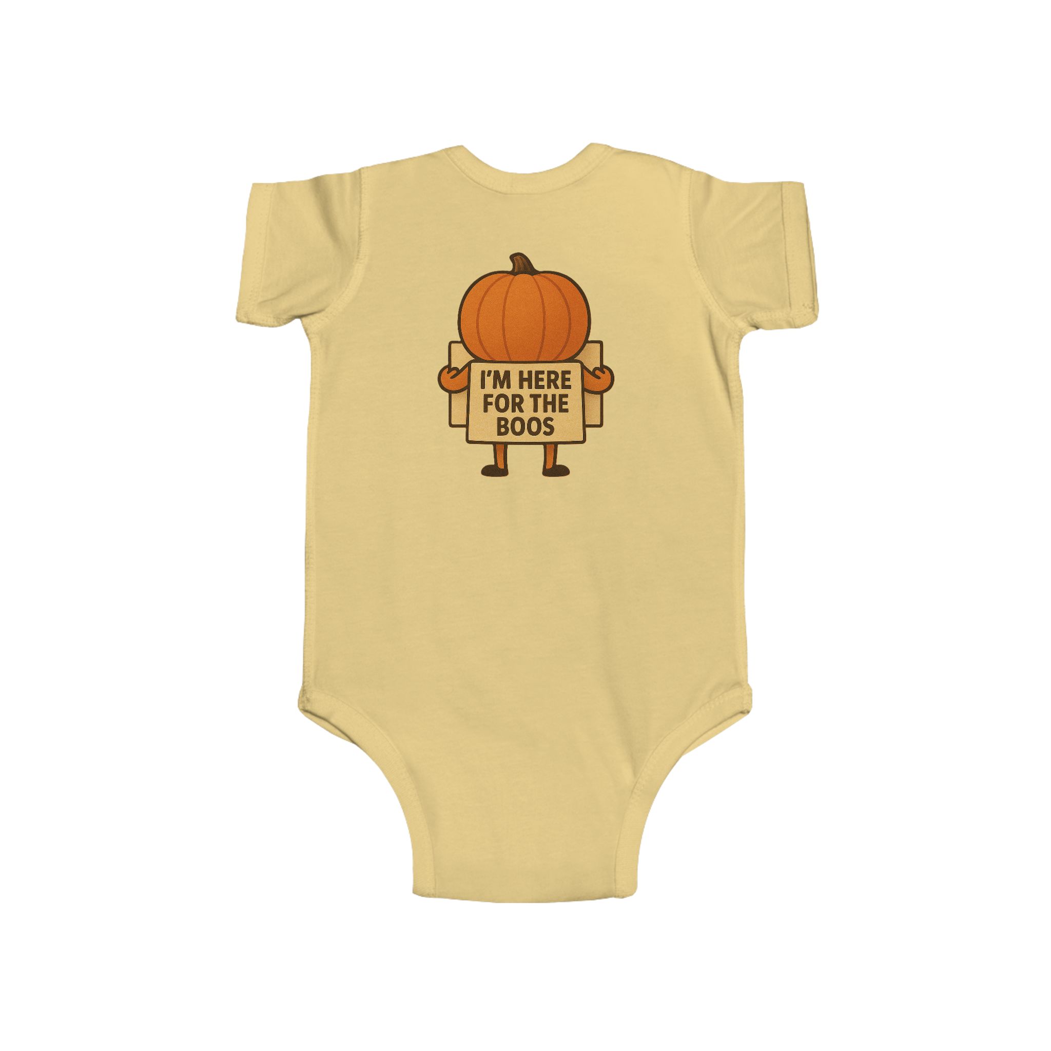 Halloween Baby Bodysuit - Here for the Boos - Image 2