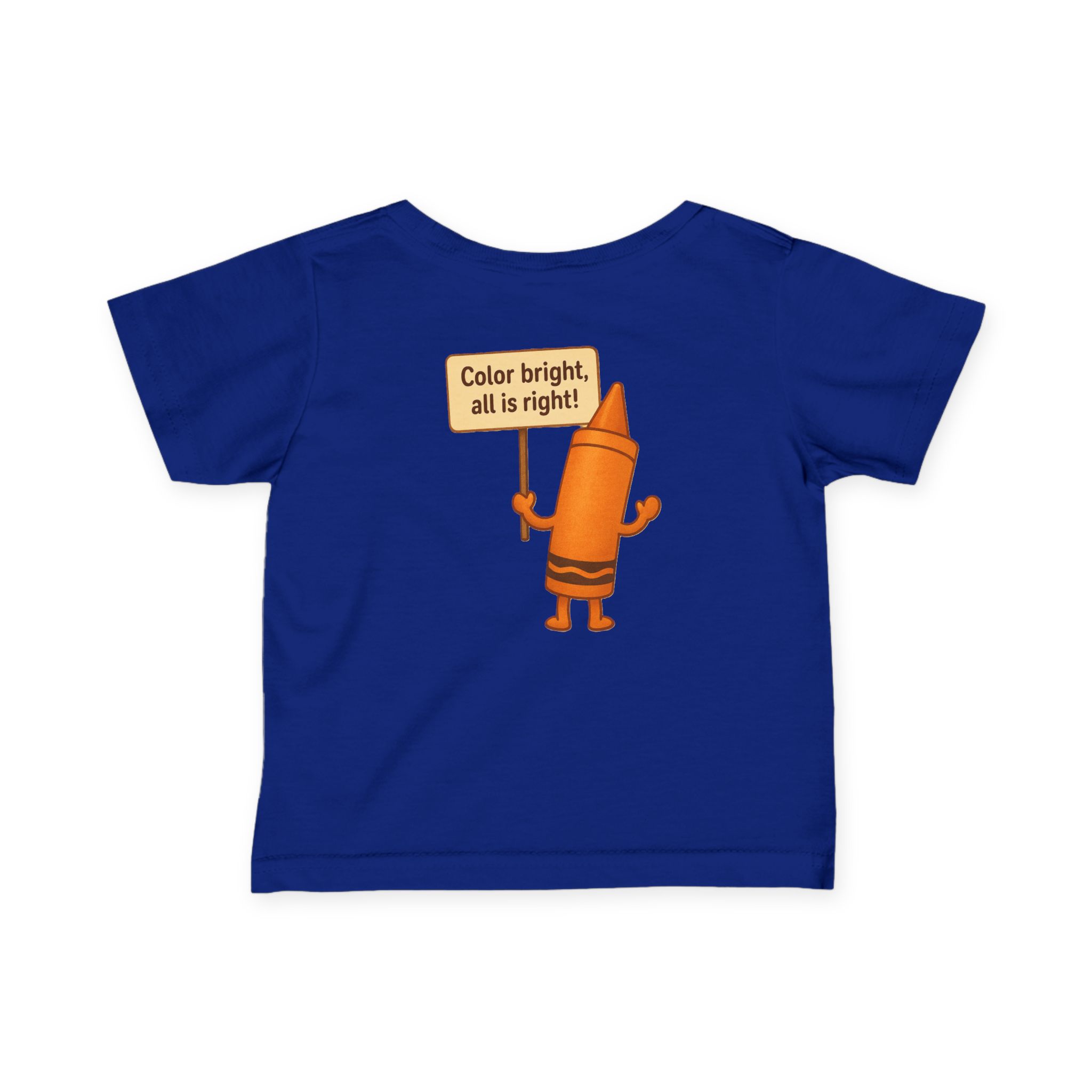 Infant Graphic Tee - Cheerful Crayon - Image 20