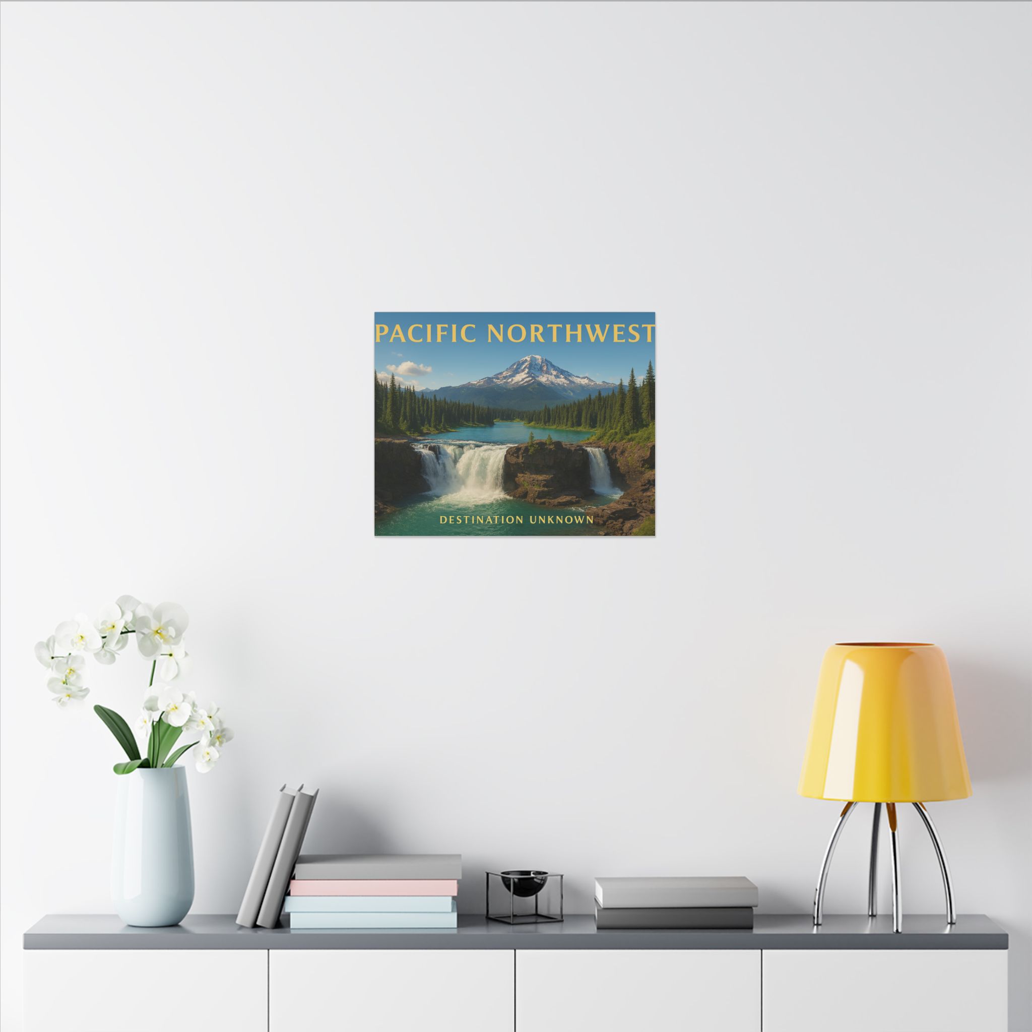 Misty Pines & Mountain Lines - Pacific Northwest Canvas Art - Wanderlust Landscapes Series - Image 12
