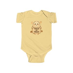 Halloween Baby Bodysuit - Trick or Treat - Cute Infant Onesie