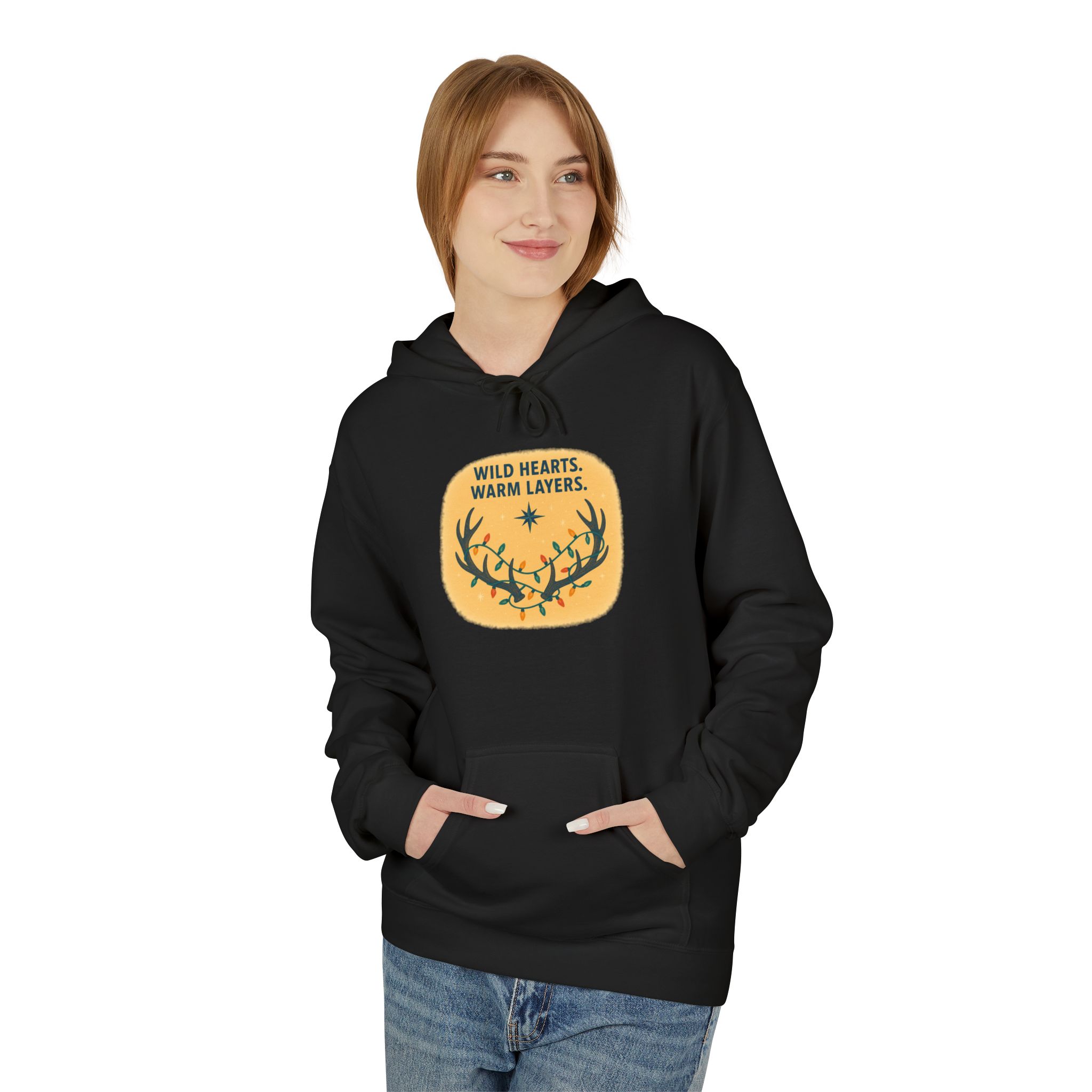 Merry & Wild Hoodie - Rugged Holiday Collection - Image 15