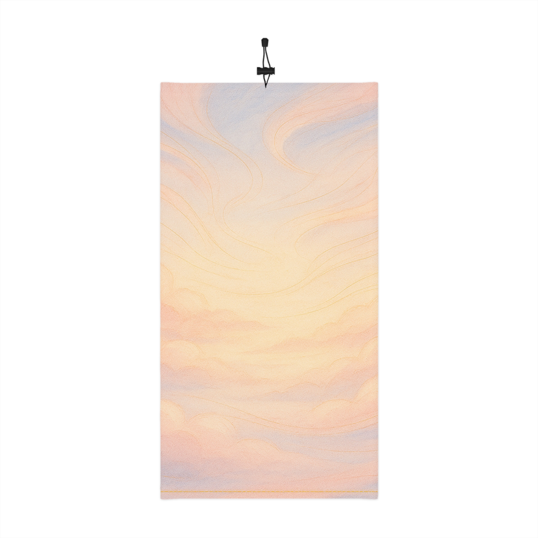 Above the Clouds – Winter Neck Gaiter with Drawstring – Lost Horizons – Destination Unknown - Image 3