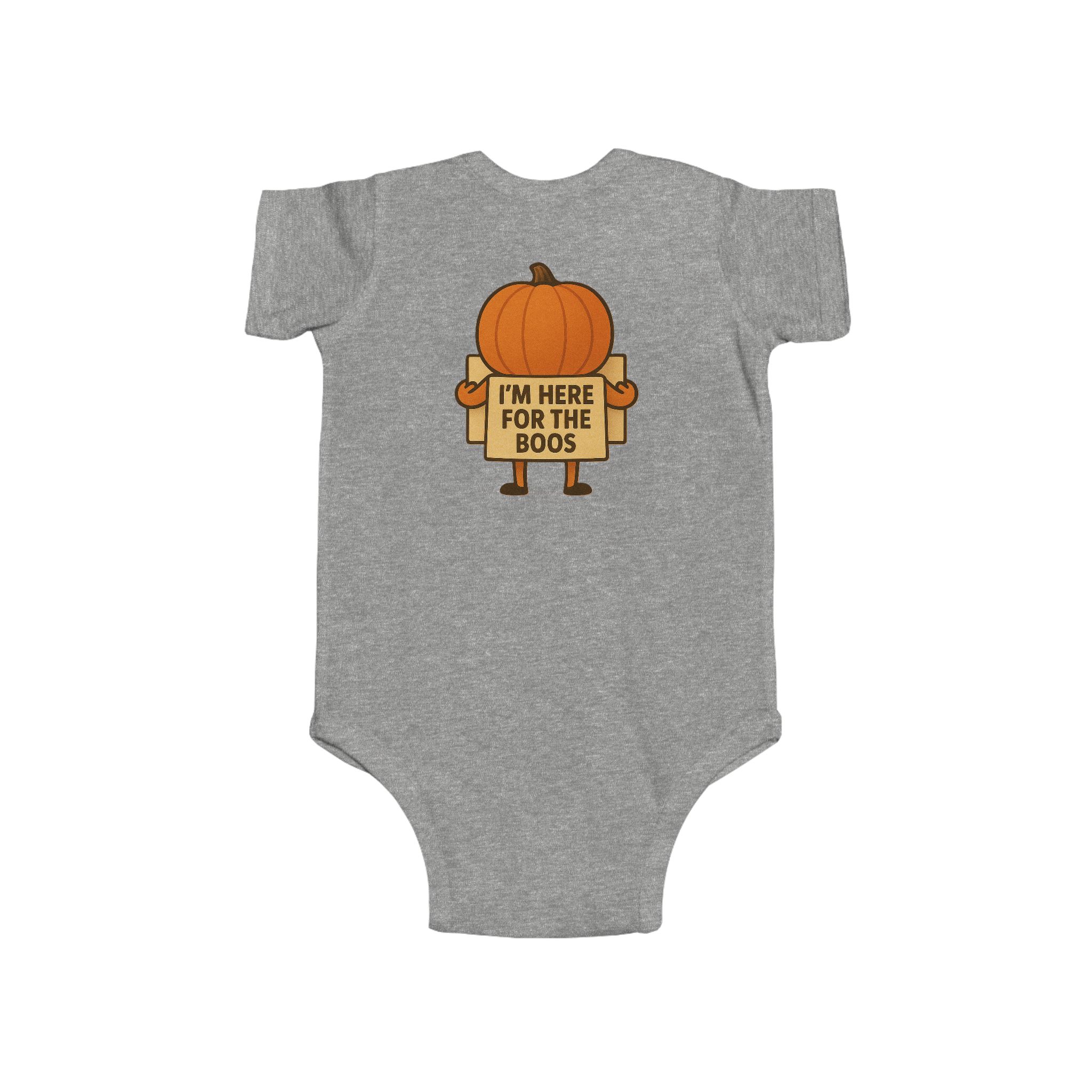 Halloween Baby Bodysuit - Here for the Boos - Image 11