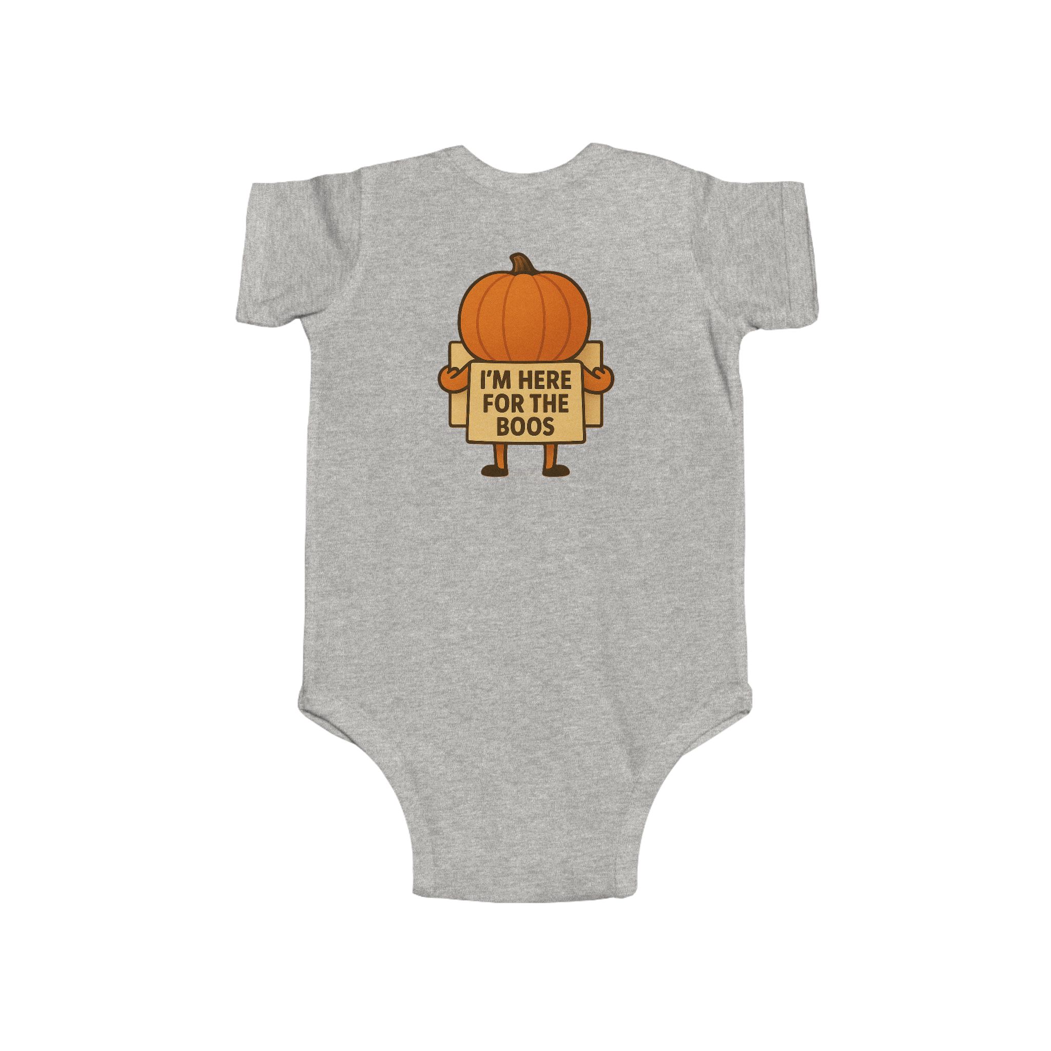 Halloween Baby Bodysuit - Here for the Boos - Image 8