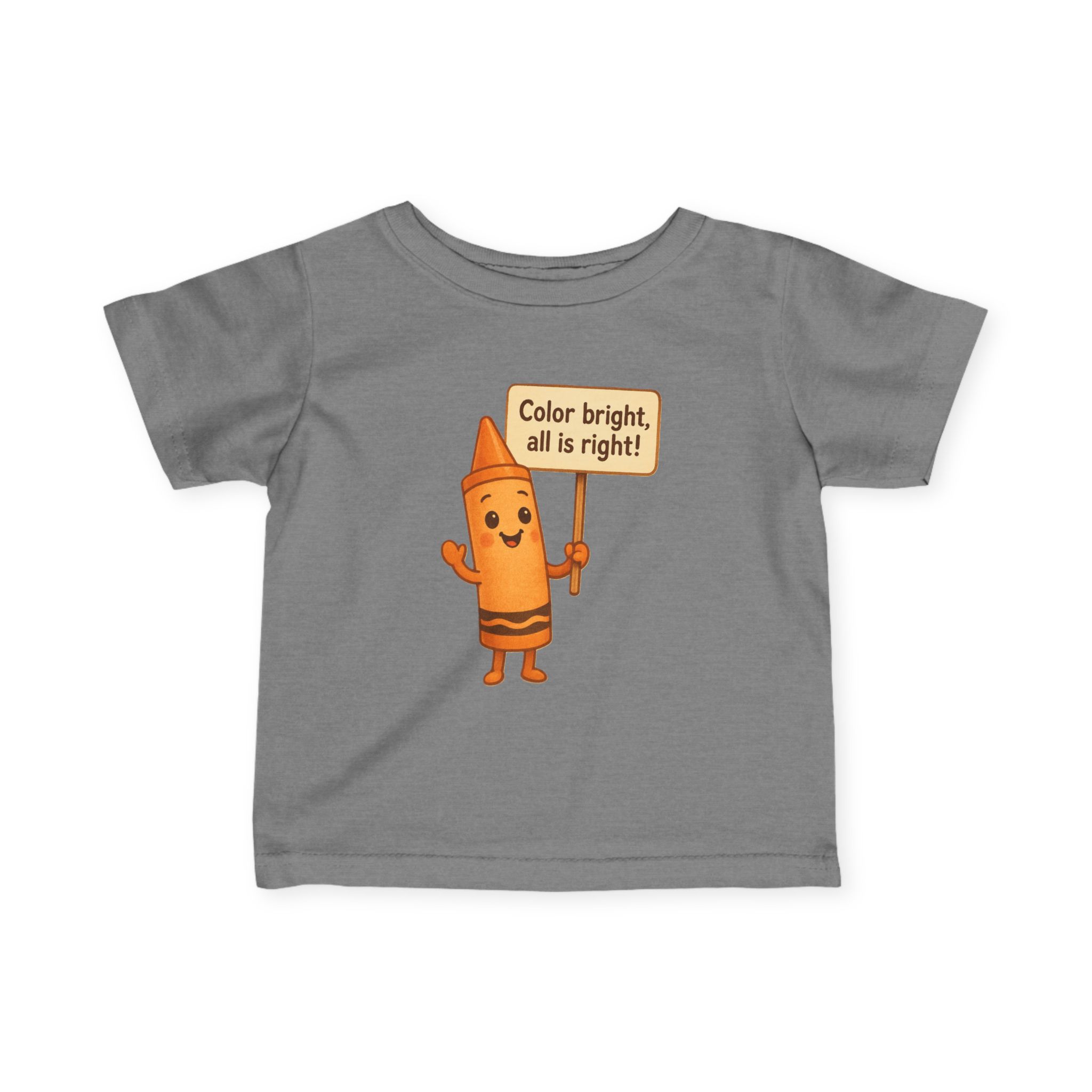 Infant Graphic Tee - Cheerful Crayon - Image 16