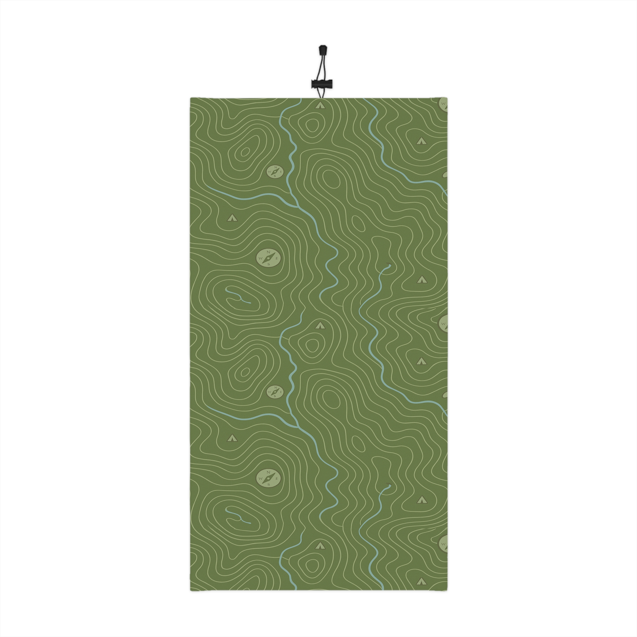 Nomadic Terrain – Winter Neck Gaiter with Drawstring – Lost Horizons Collection - Destination Unknown - Image 2