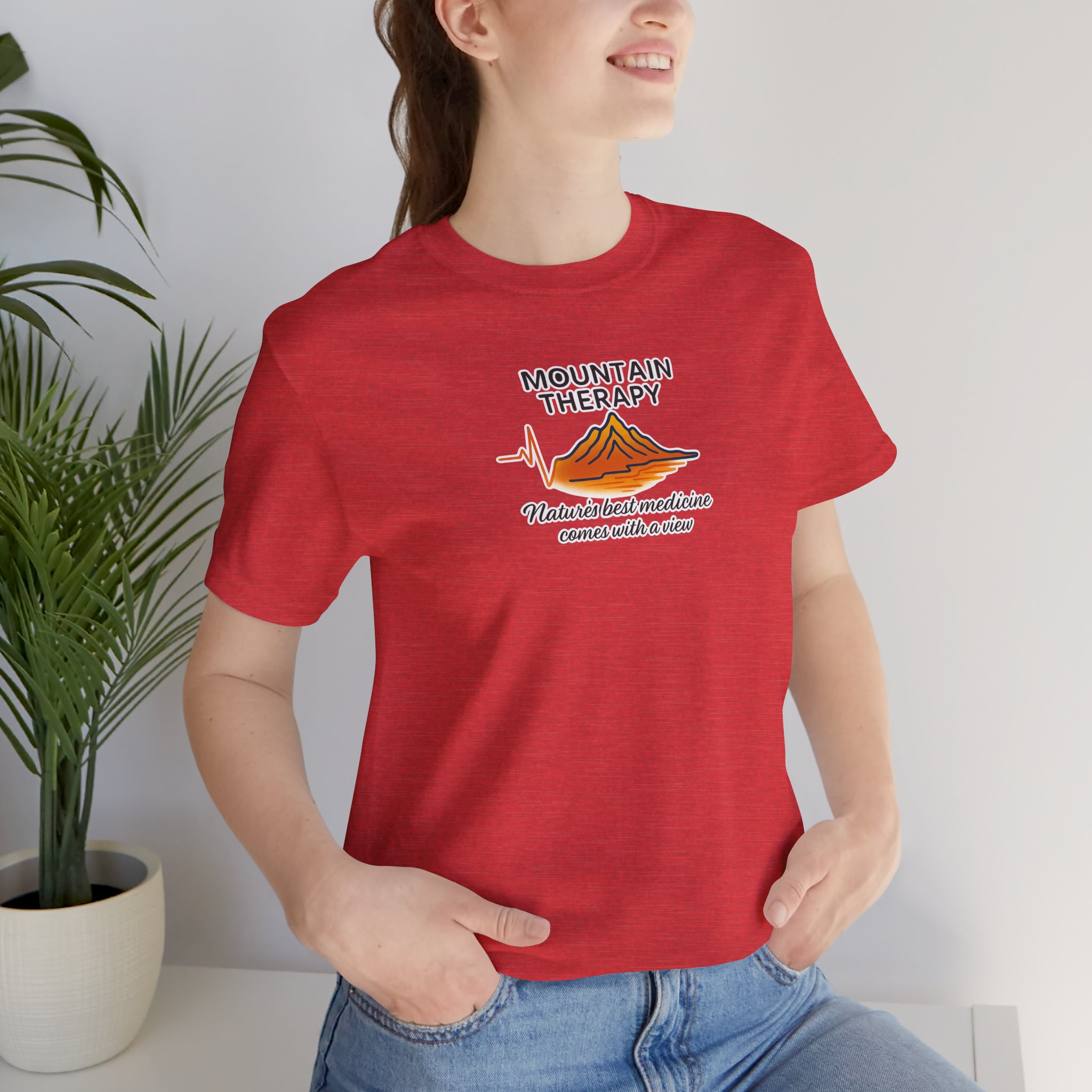 Natures Medicine View TShirt - Mountain Therapy - Destination Unknown - Built for the Journey - Image 9
