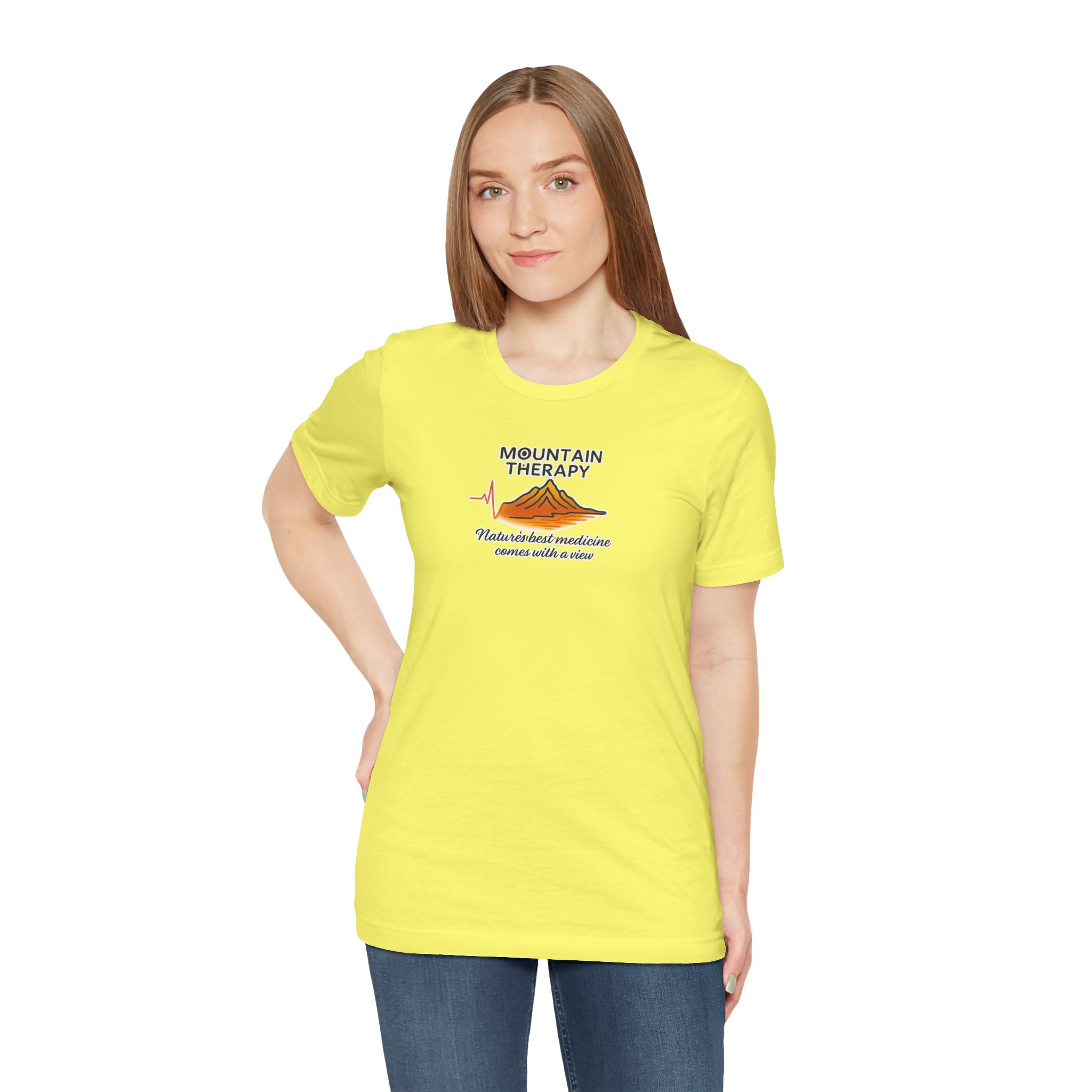 Natures Medicine View TShirt - Mountain Therapy - Destination Unknown - Built for the Journey - Image 47