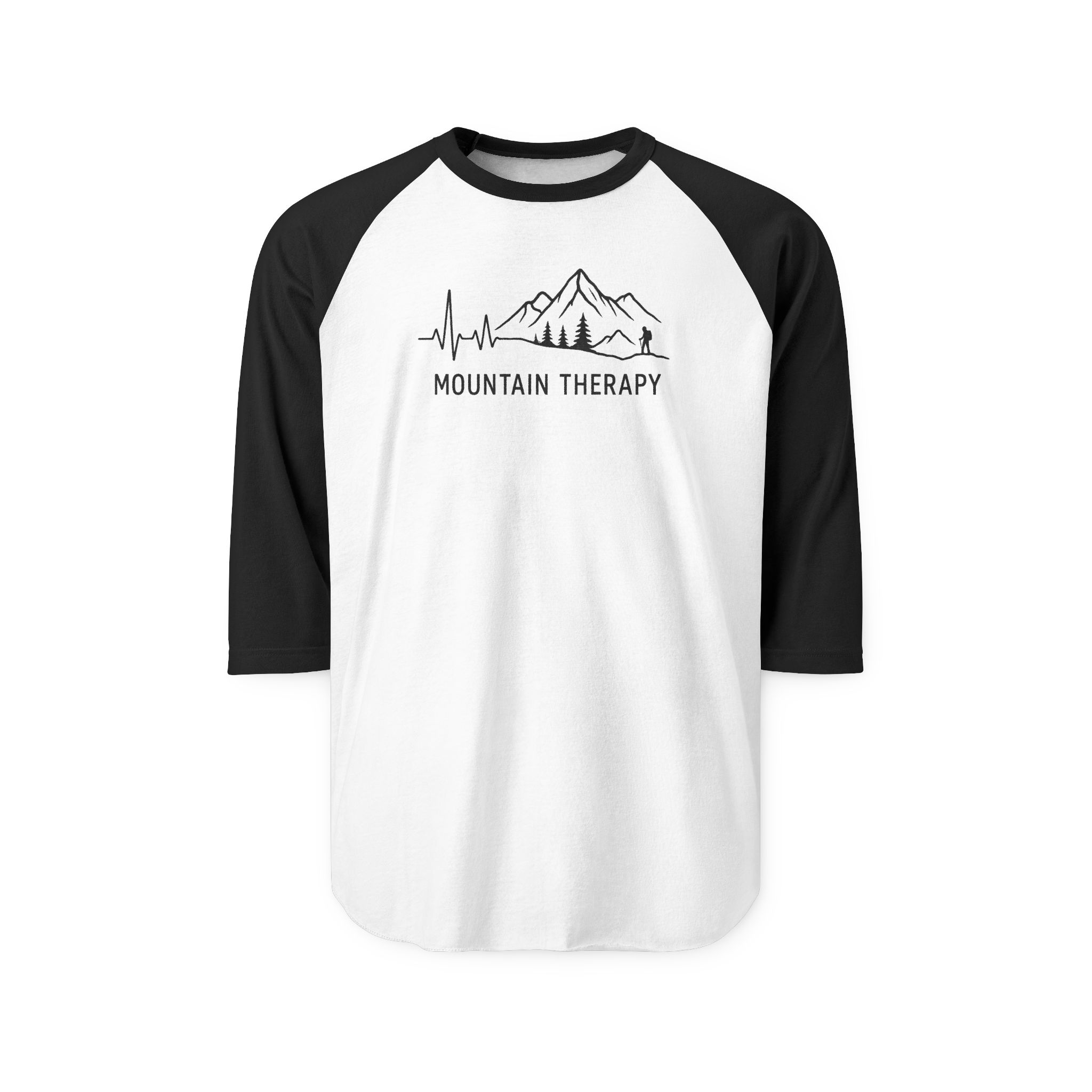 Lifeline to the Wild - Raglan Shirt - Mountain Therapy - Destination Unknown - Image 10