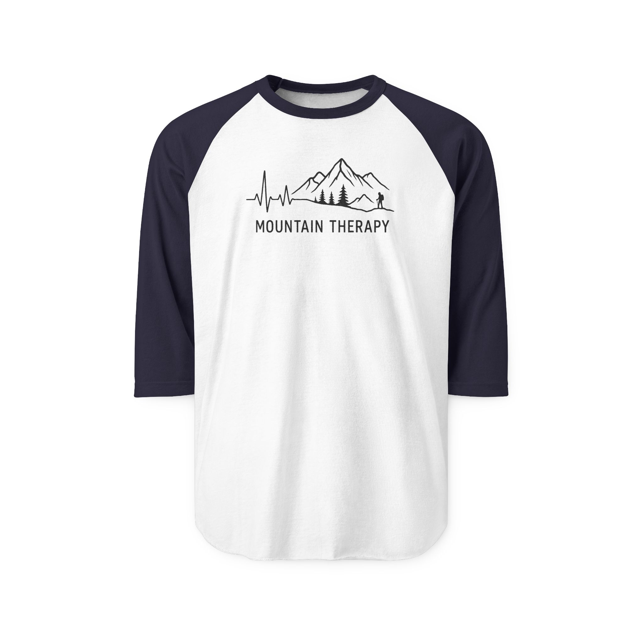 Lifeline to the Wild - Raglan Shirt - Mountain Therapy - Destination Unknown - Image 16