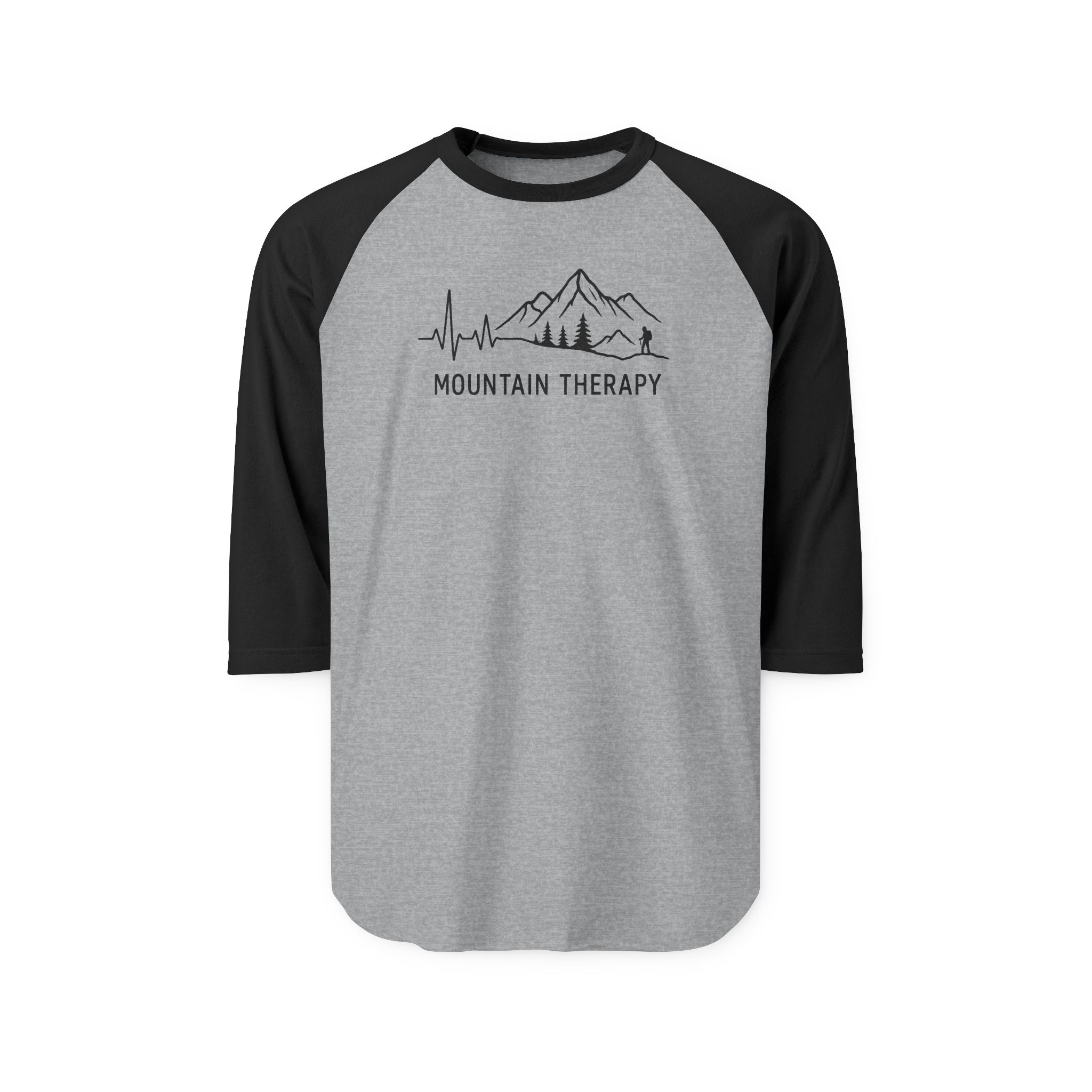 Lifeline to the Wild - Raglan Shirt - Mountain Therapy - Destination Unknown - Image 8