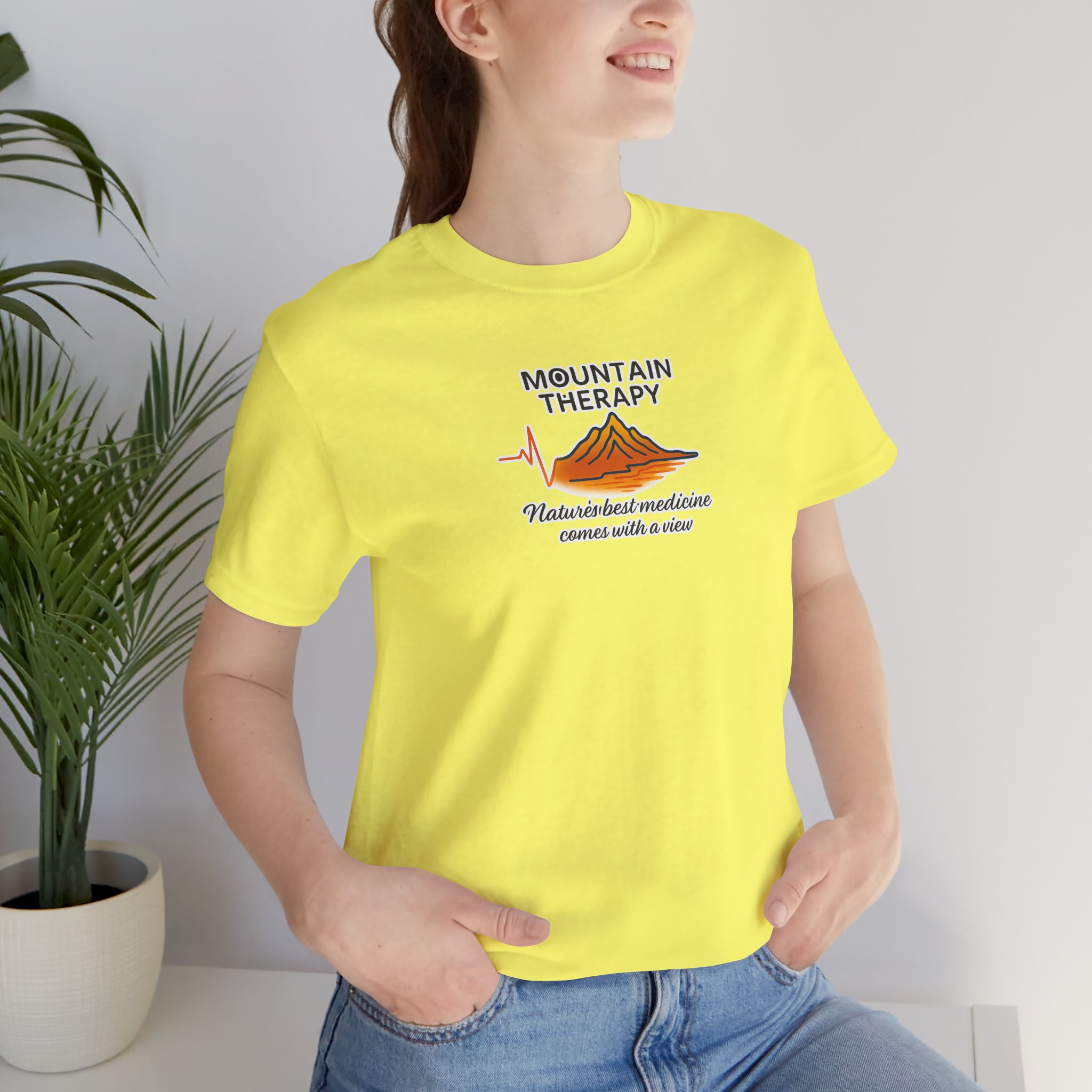 Natures Medicine View TShirt - Mountain Therapy - Destination Unknown - Built for the Journey - Image 49
