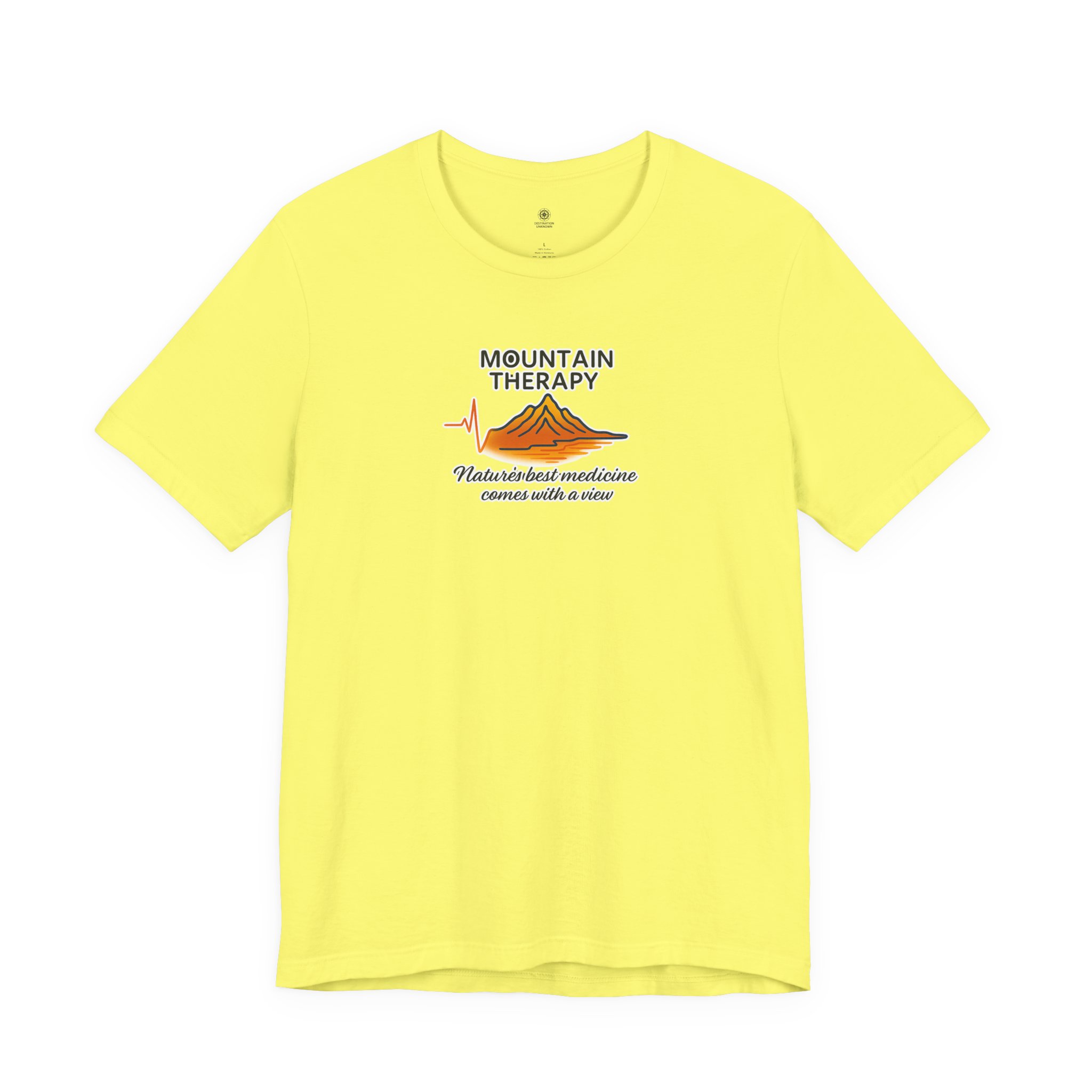 Natures Medicine View TShirt - Mountain Therapy - Destination Unknown - Built for the Journey - Image 44