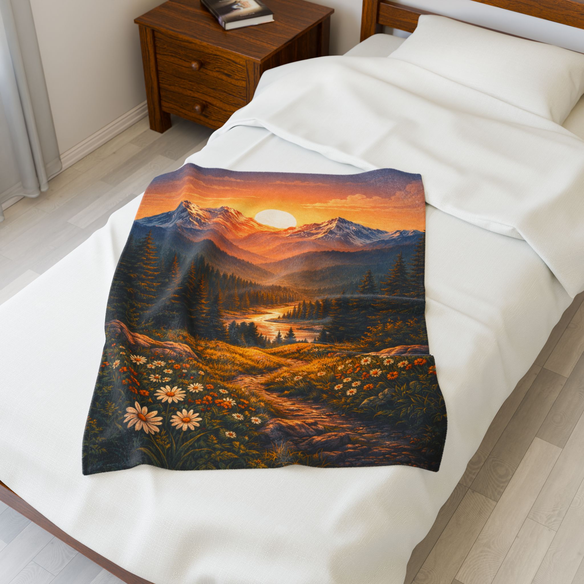 Colorado Sunrise Plush Blanket - Colorado Collection - Image 17