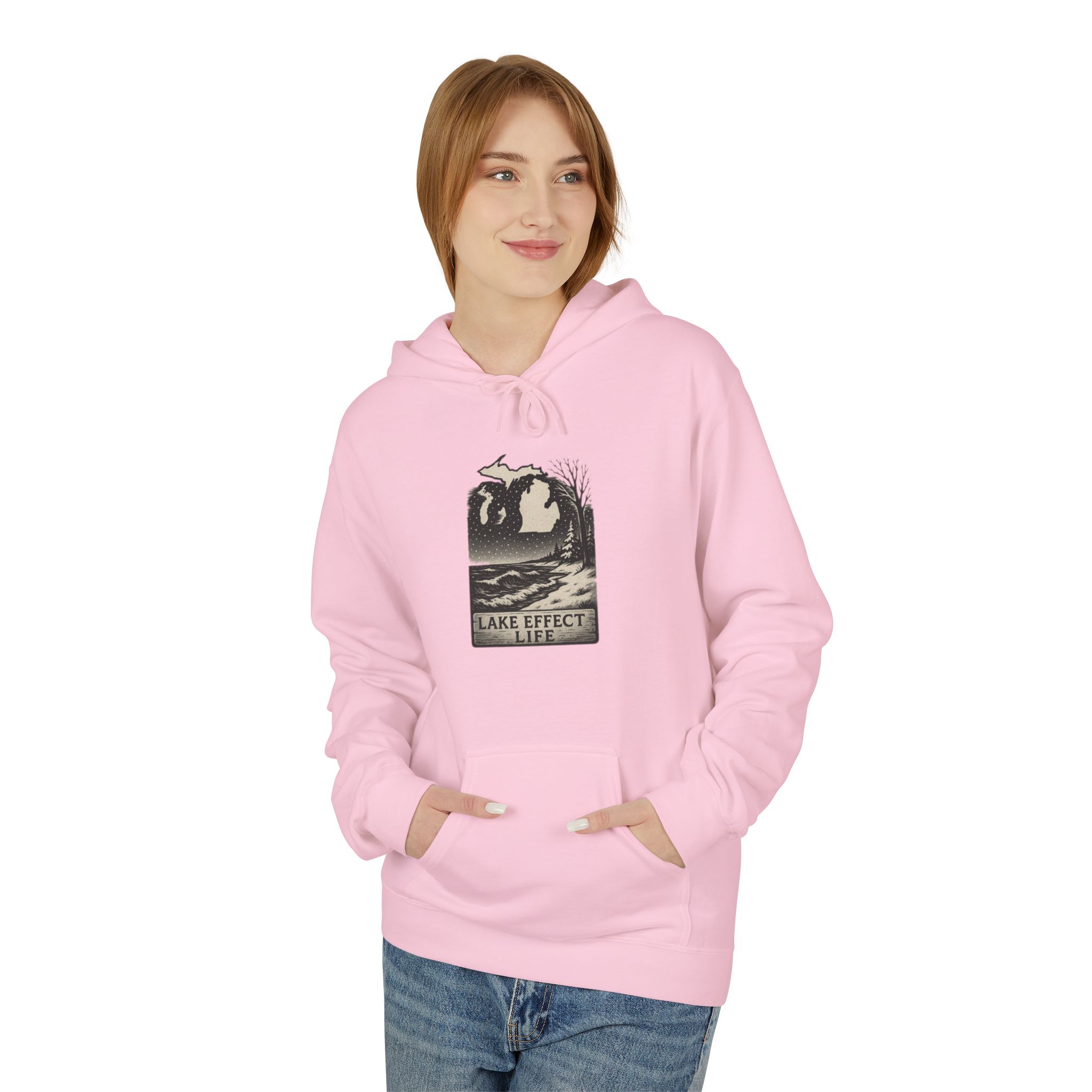 Michigan Lake Effect - Destination Unknown Hoodie - Image 28