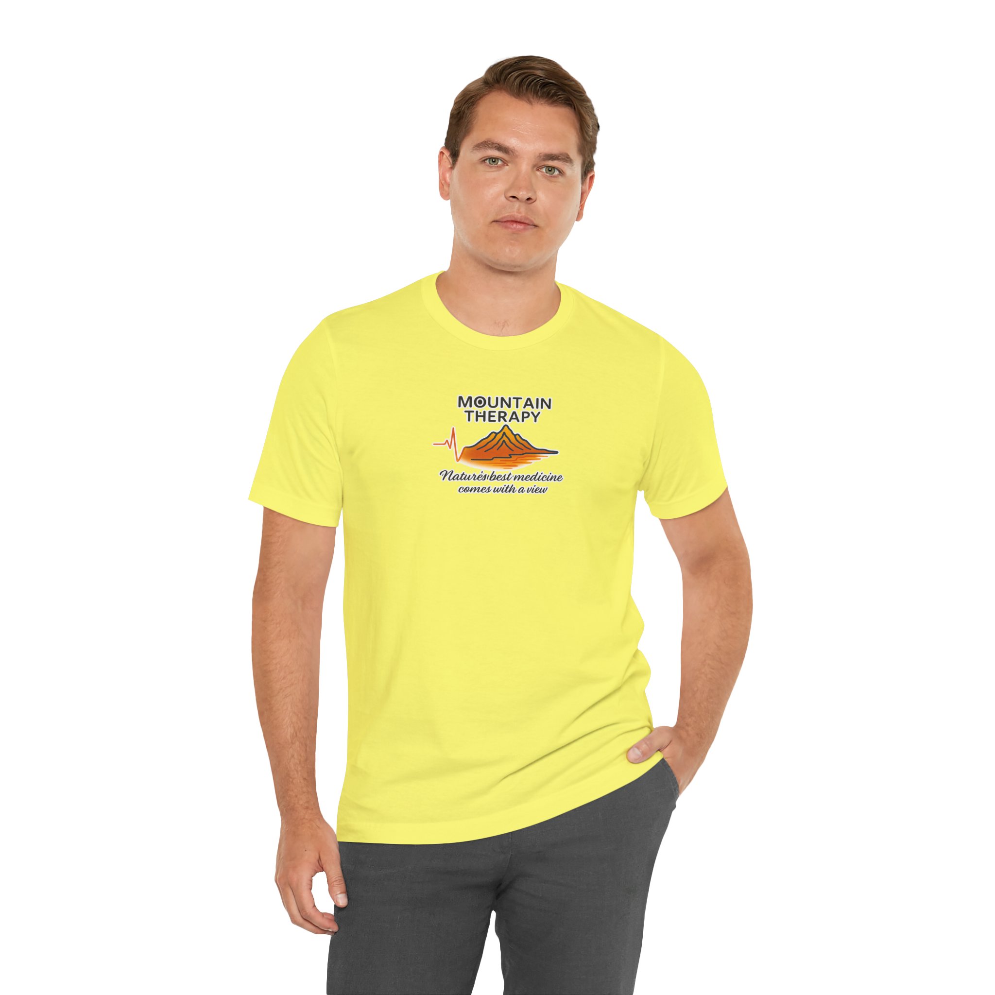 Natures Medicine View TShirt - Mountain Therapy - Destination Unknown - Built for the Journey - Image 48