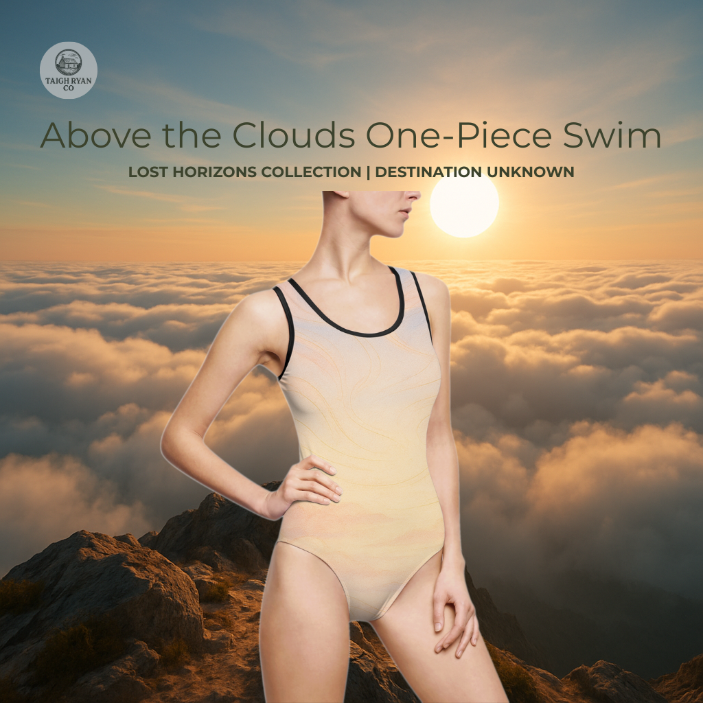 Above the Clouds One - Piece Swimsuit - Lost Horizons Collection - Destination Unknown