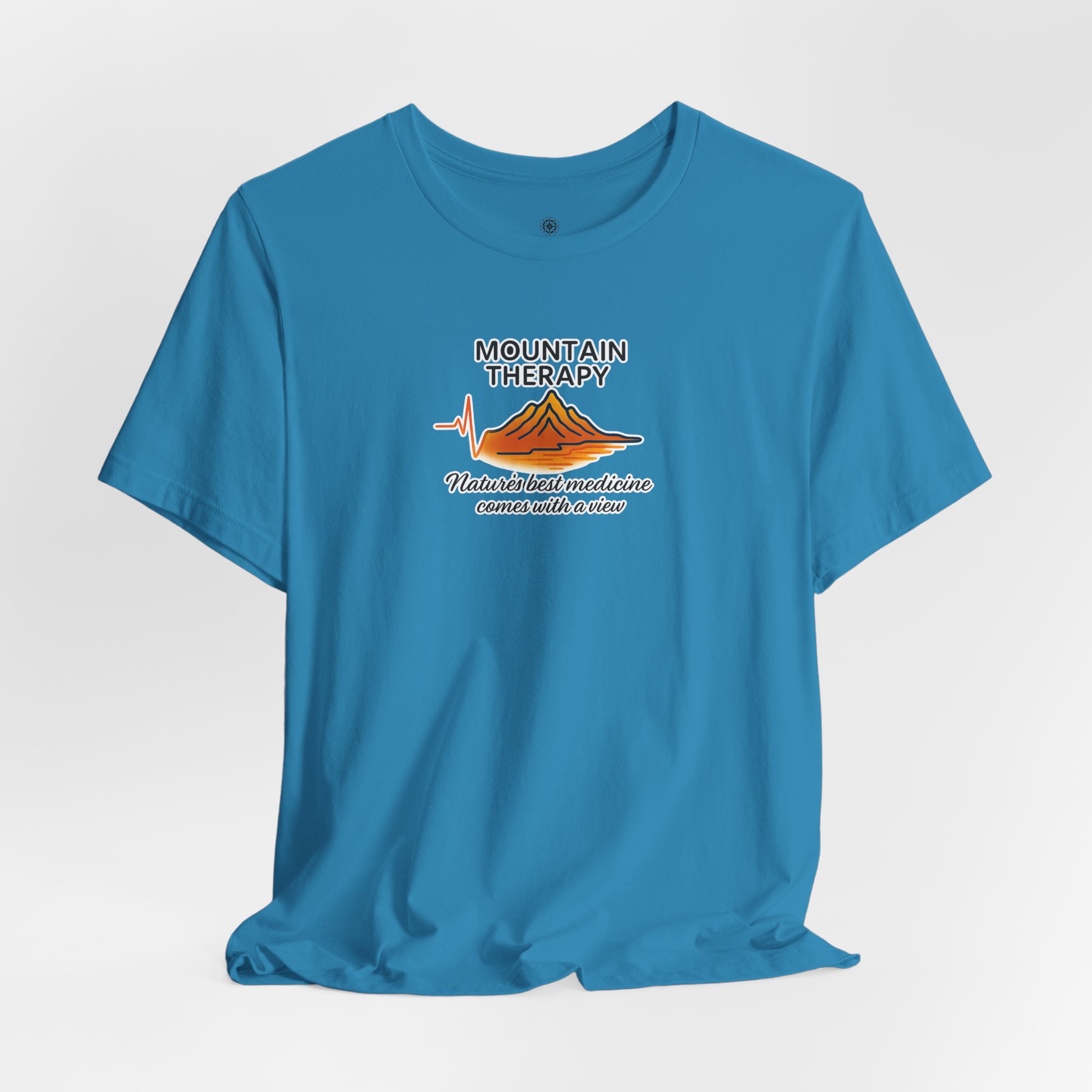 Natures Medicine View TShirt - Mountain Therapy - Destination Unknown - Built for the Journey - Image 62