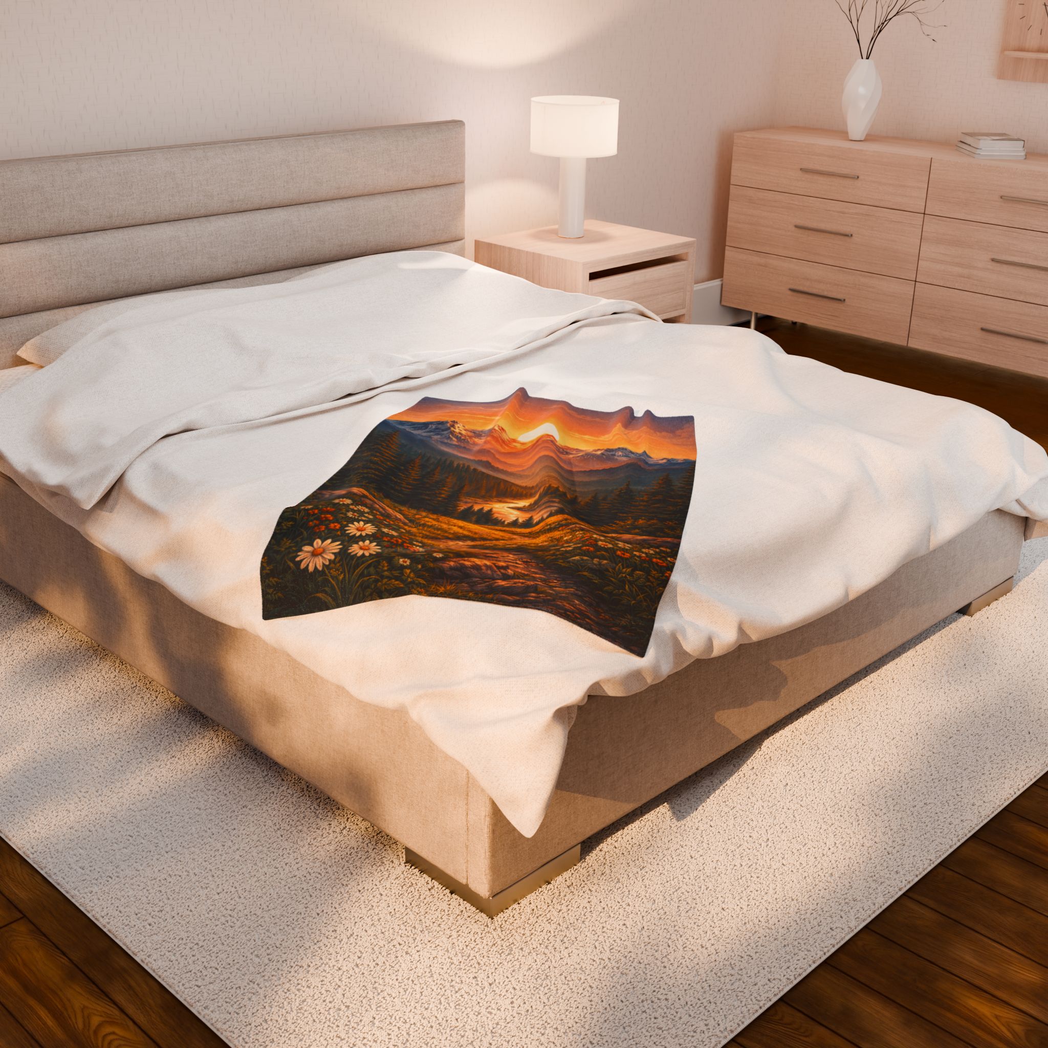 Colorado Sunrise Plush Blanket - Colorado Collection - Image 18