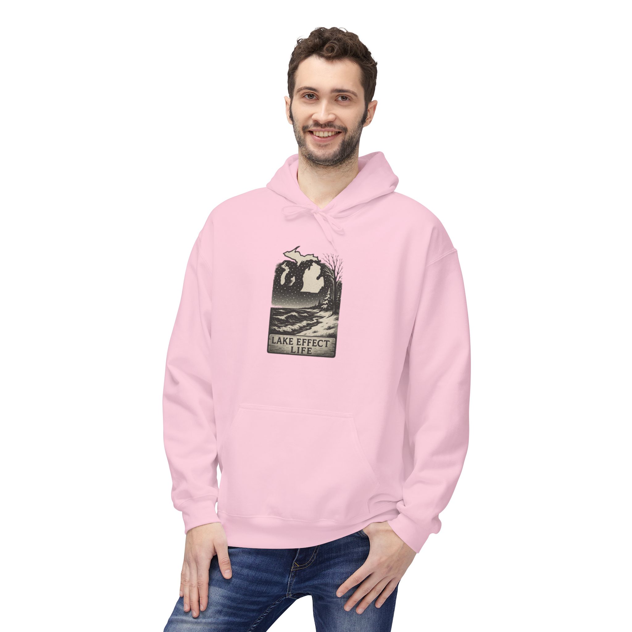 Michigan Lake Effect - Destination Unknown Hoodie - Image 30