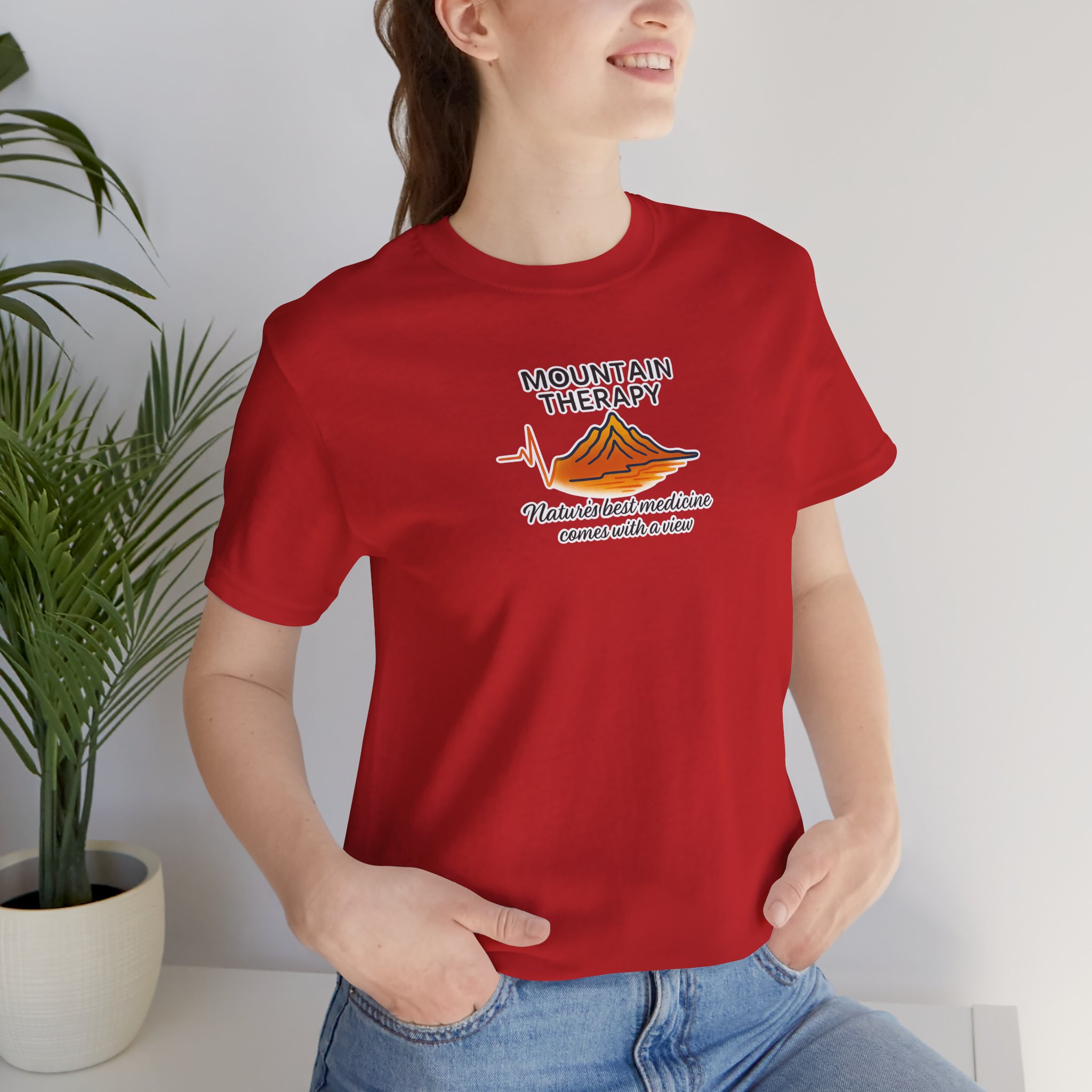 Natures Medicine View TShirt - Mountain Therapy - Destination Unknown - Built for the Journey - Image 113