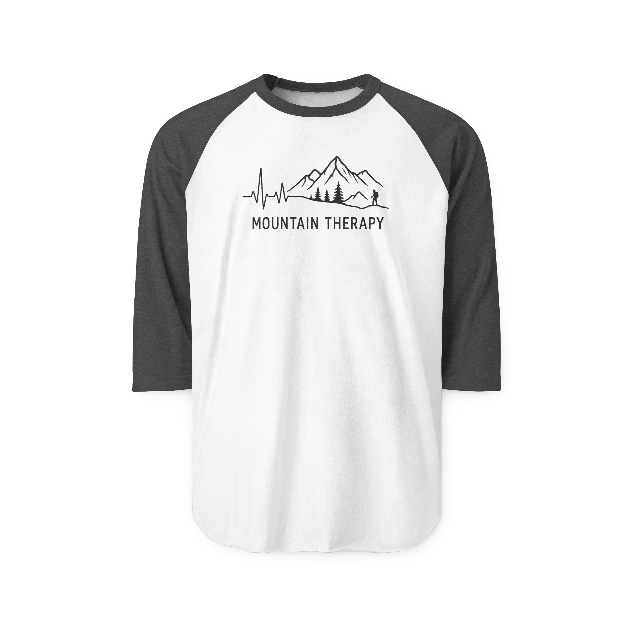 Lifeline to the Wild - Raglan Shirt - Mountain Therapy - Destination Unknown - Image 6