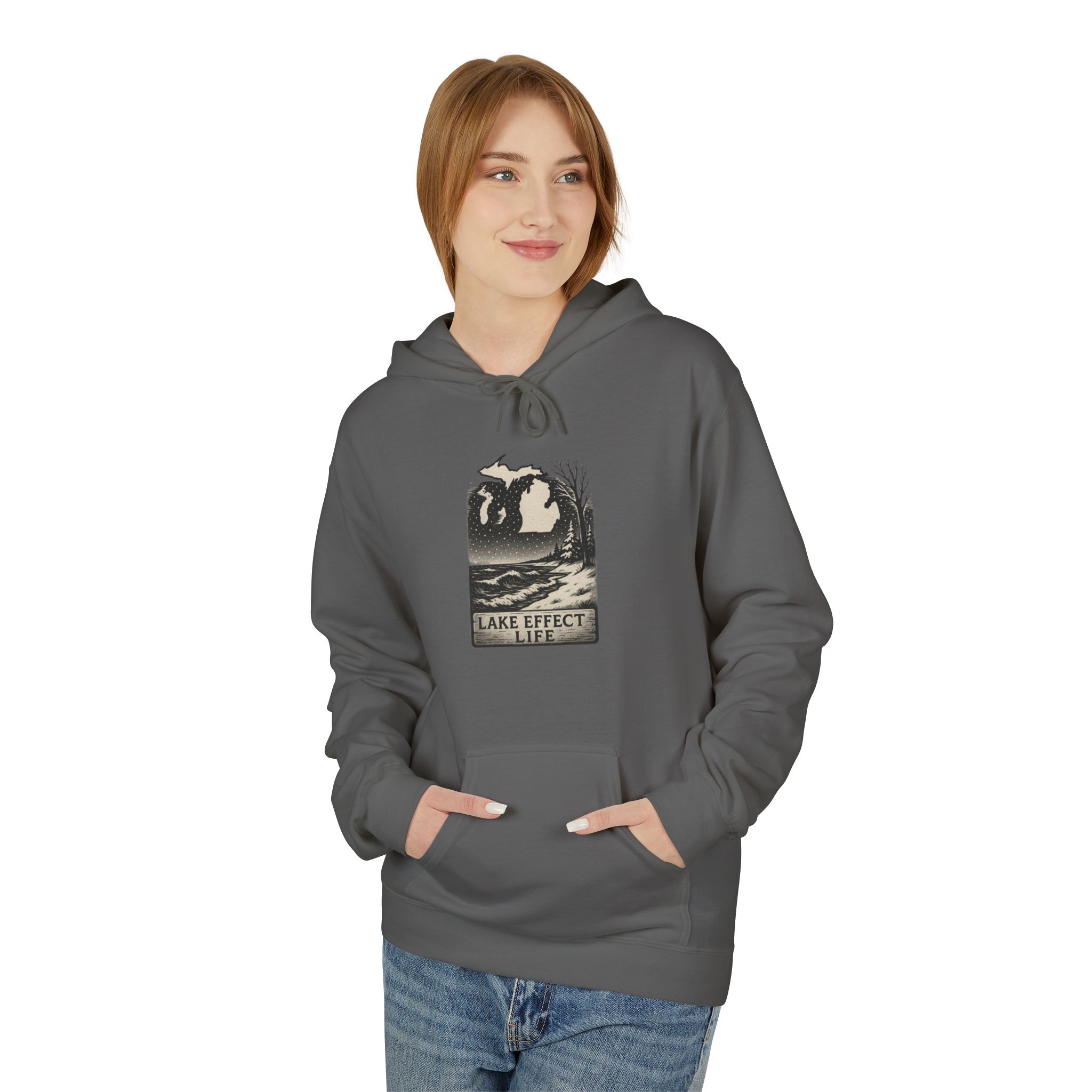 Michigan Lake Effect - Destination Unknown Hoodie - Image 16