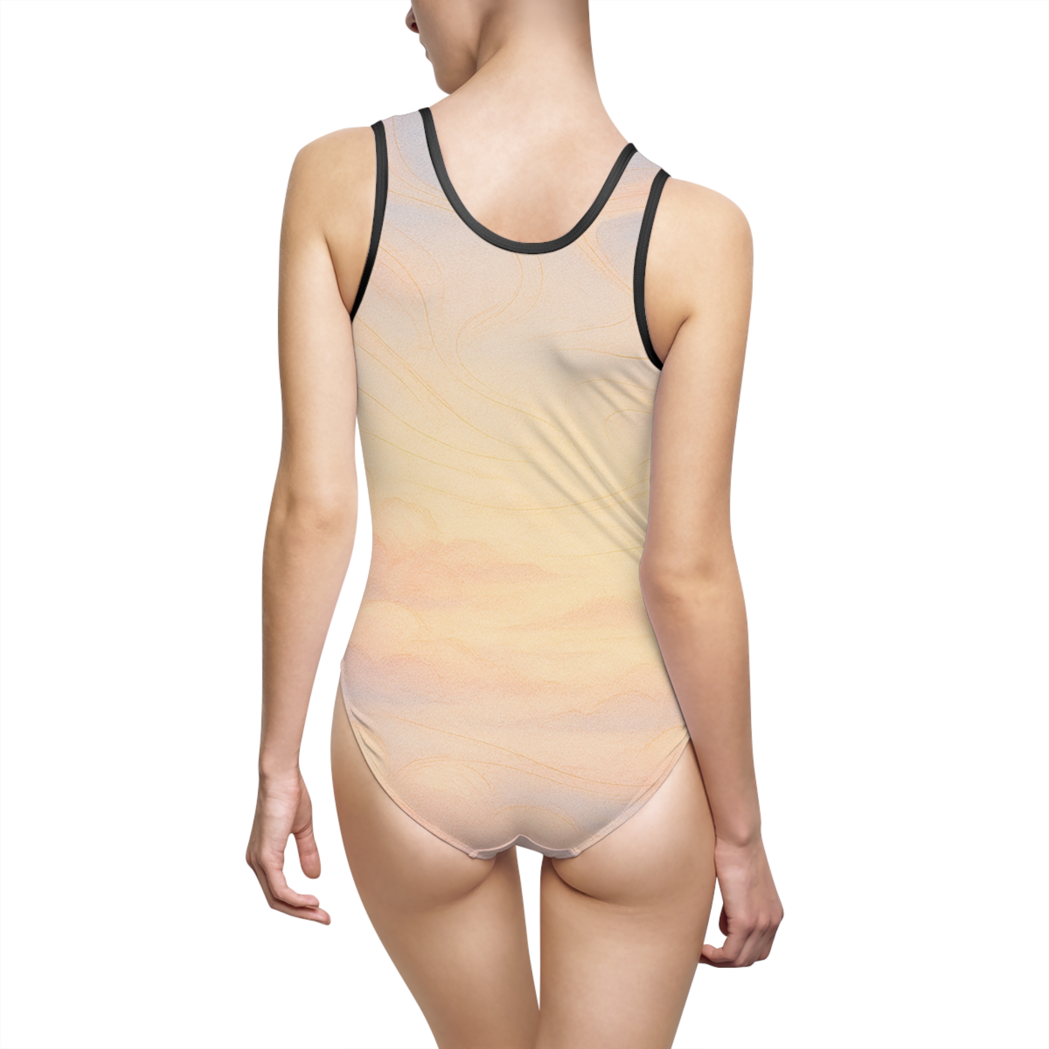 Above the Clouds One - Piece Swimsuit - Lost Horizons Collection - Destination Unknown - Image 3