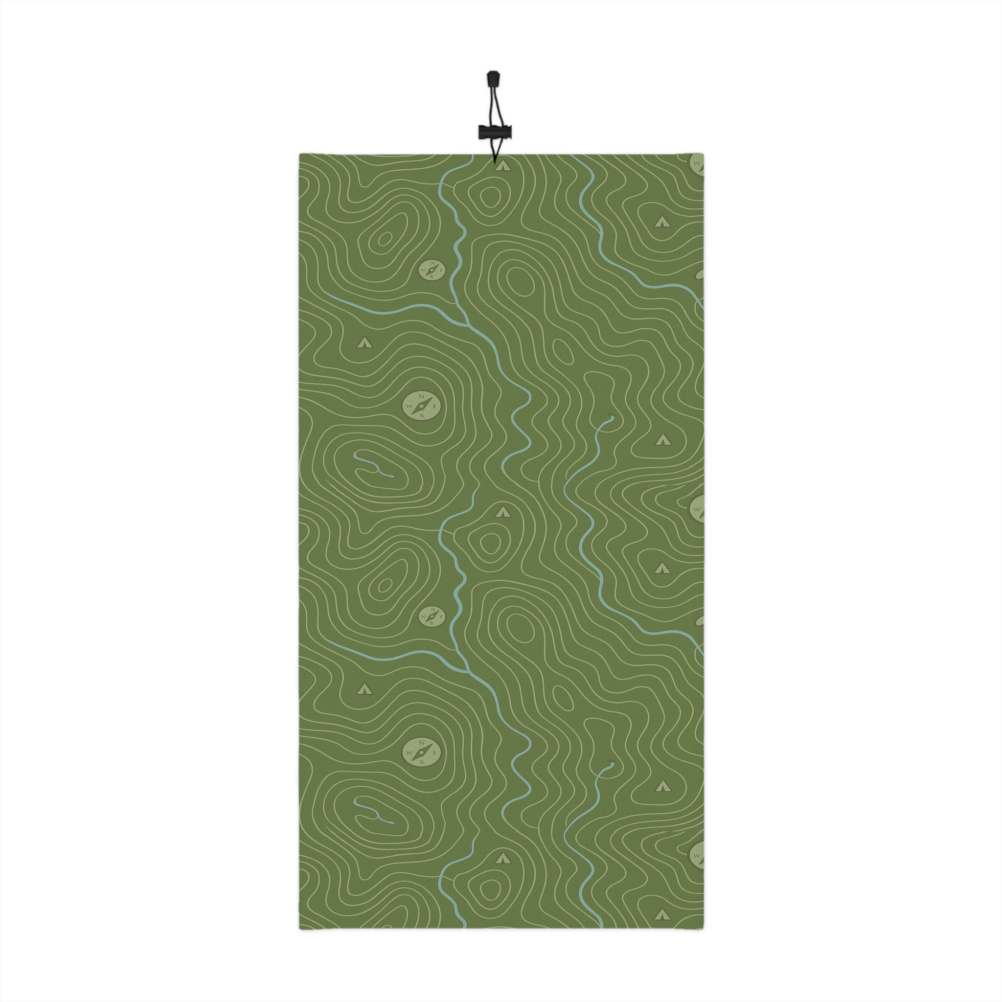 Nomadic Terrain – Winter Neck Gaiter with Drawstring – Lost Horizons Collection - Destination Unknown - Image 3