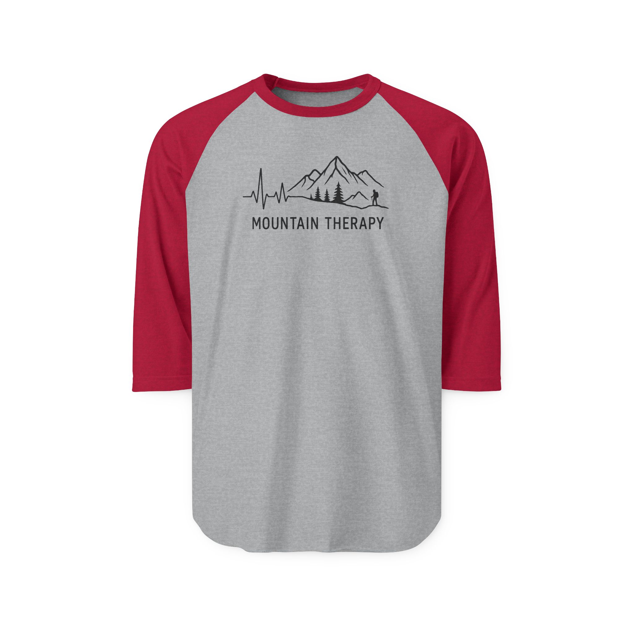 Lifeline to the Wild - Raglan Shirt - Mountain Therapy - Destination Unknown - Image 12