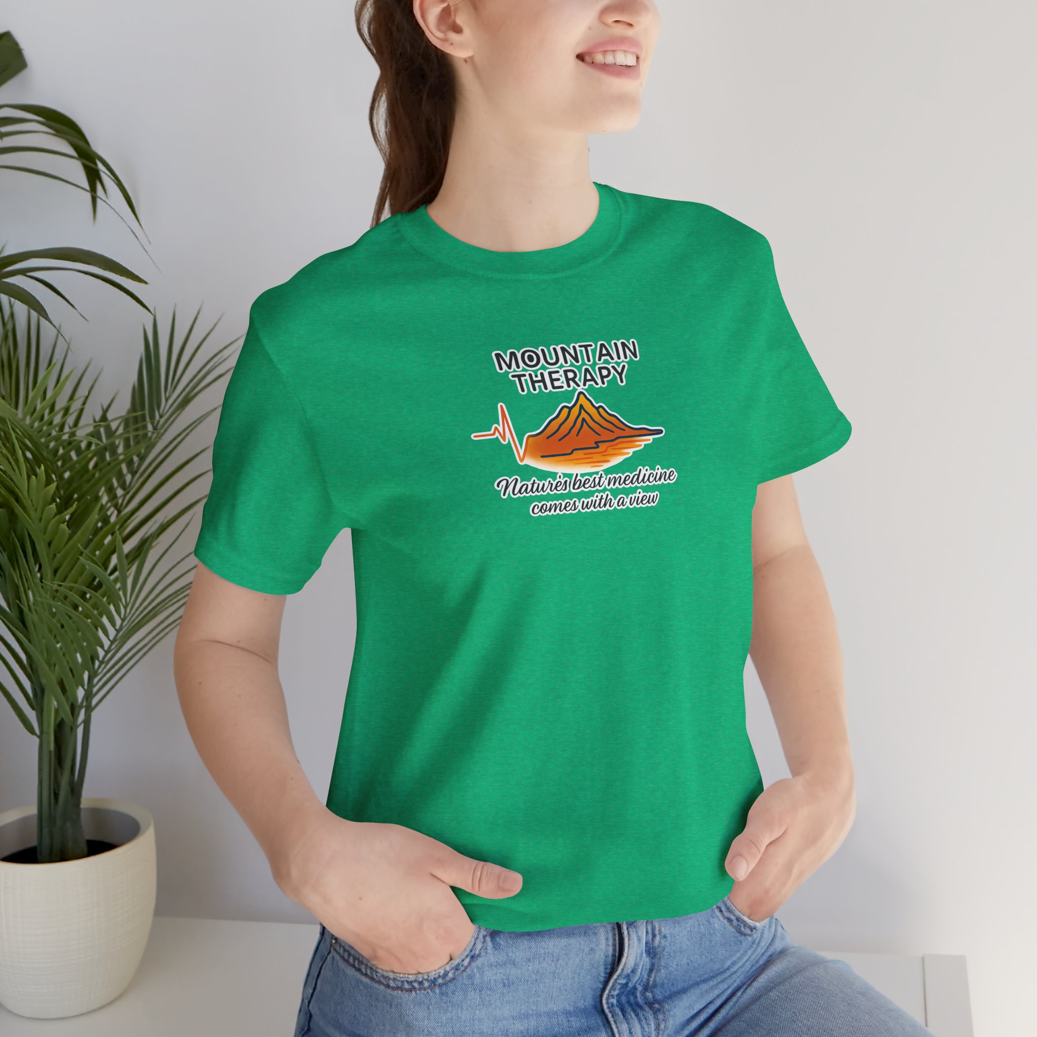 Natures Medicine View TShirt - Mountain Therapy - Destination Unknown - Built for the Journey - Image 57