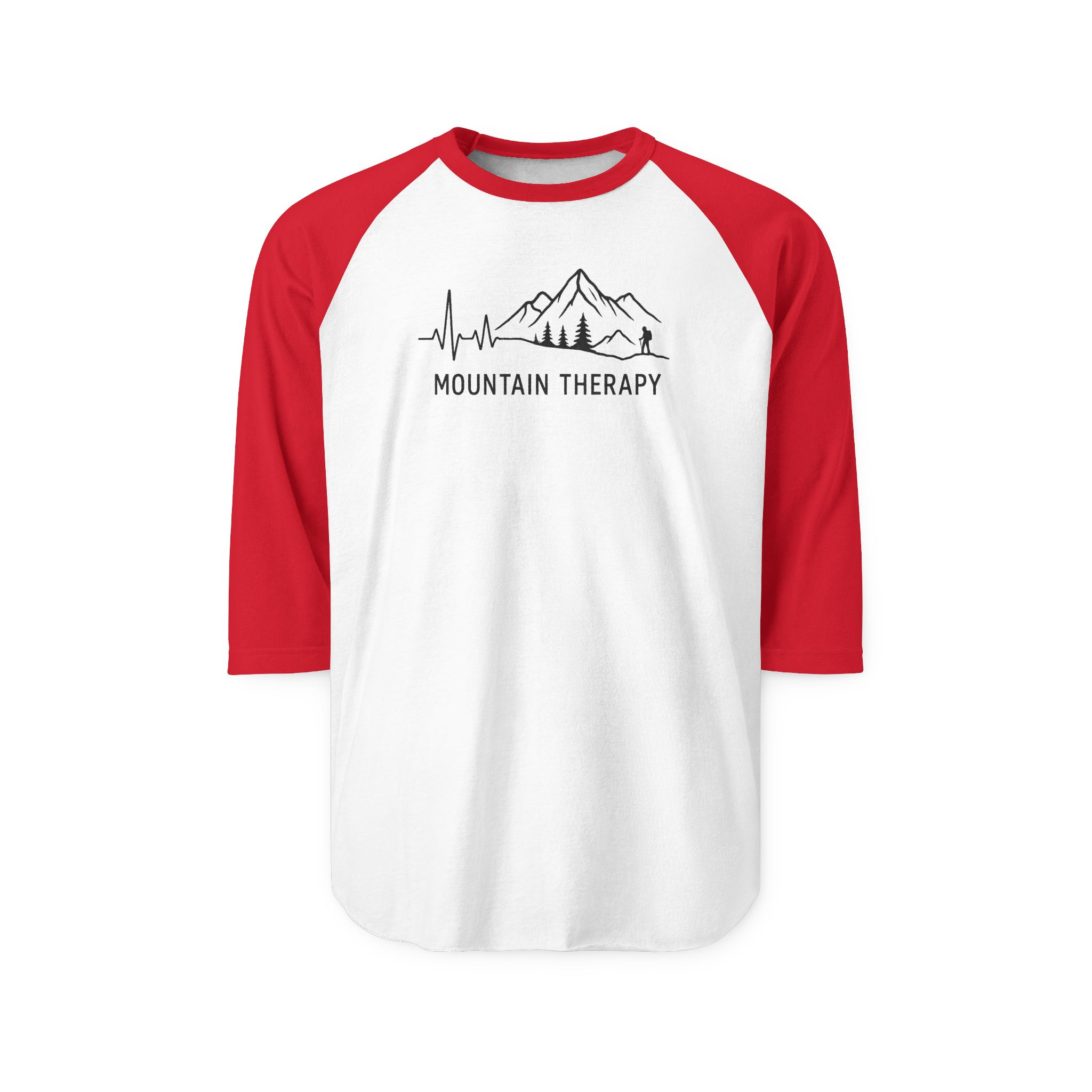 Lifeline to the Wild - Raglan Shirt - Mountain Therapy - Destination Unknown - Image 18